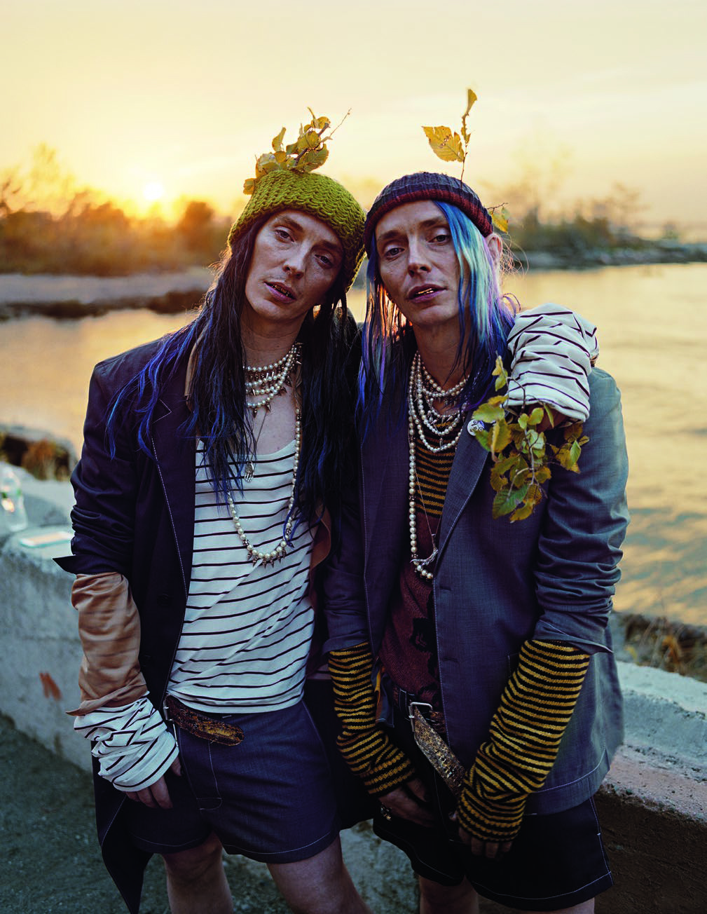 Numero Homme hair Neil Grupp, stylist Bill Mull