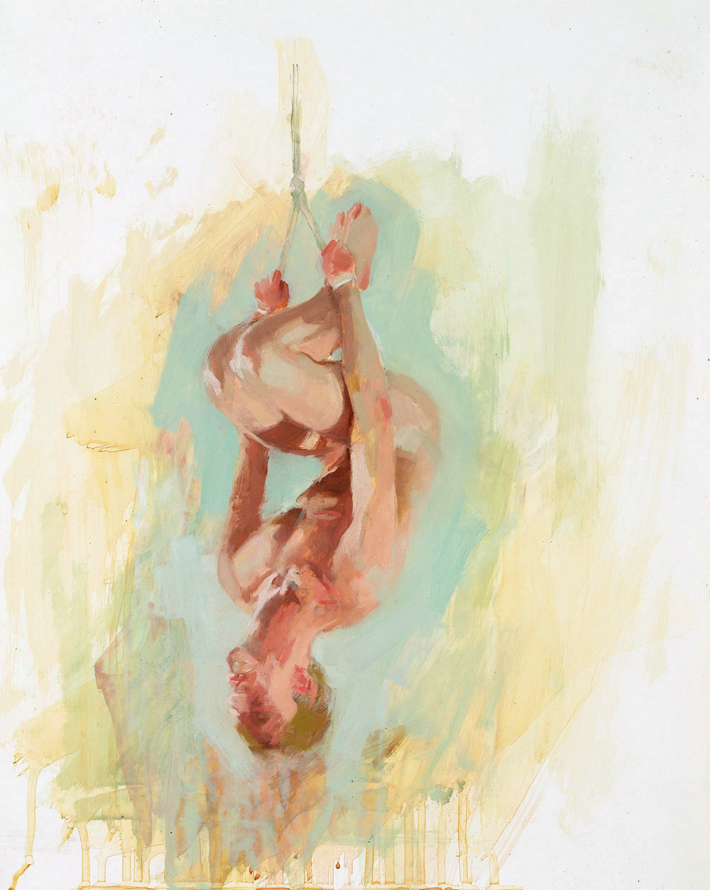   Hang Study No. 3   20 x 16 inches  oil on TerraSkin    