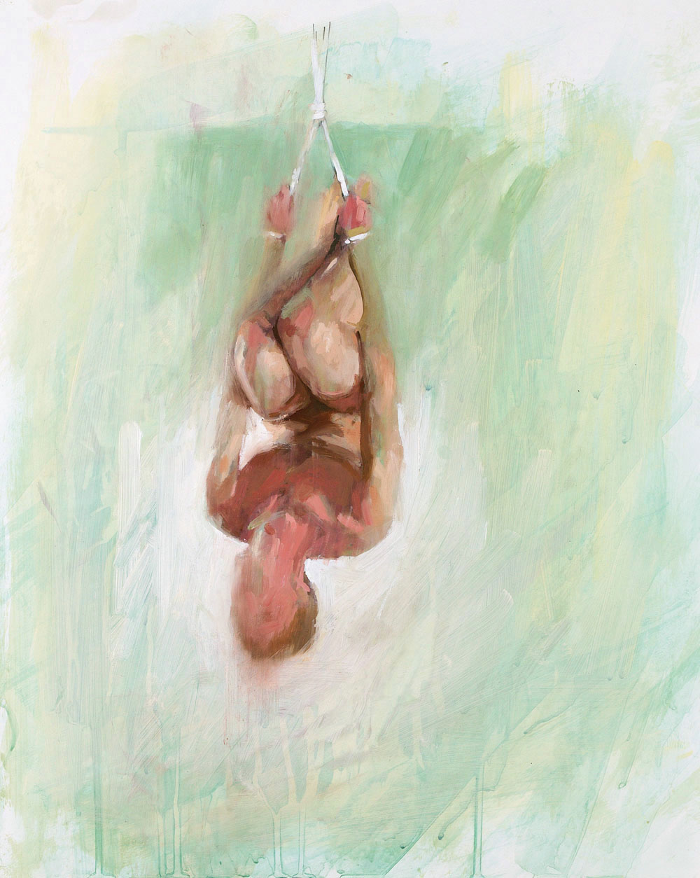   Hang Study No. 4   20 x 16 inches  oil on TerraSkin    