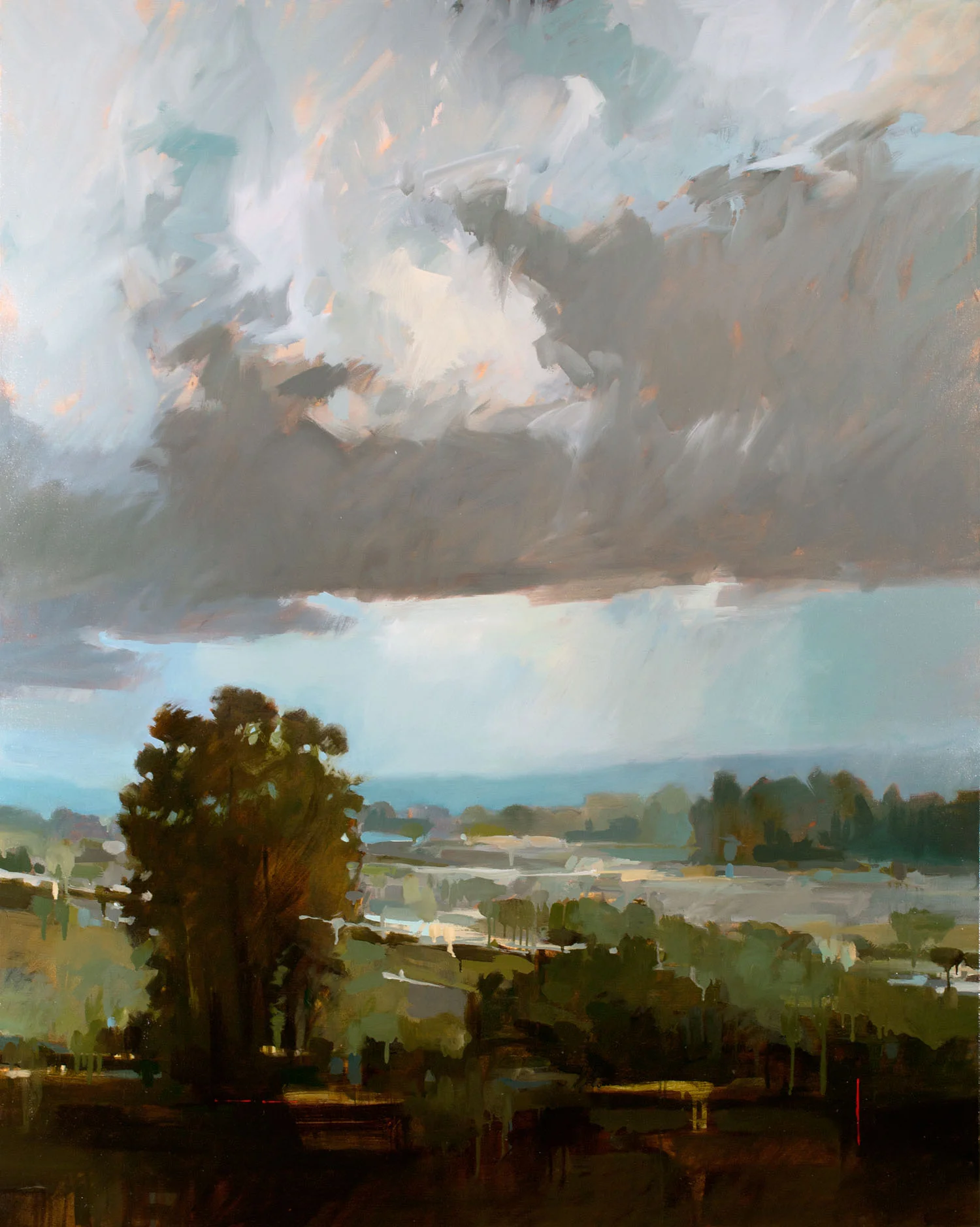 Breathe 60 x 48 inches oil on canvas - SOLD