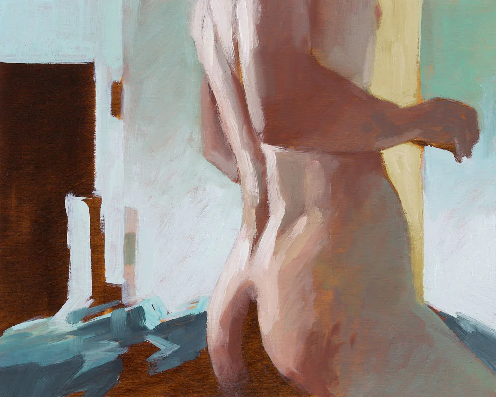 Screen Grab No. 5 8 x 10 inches oil on panel