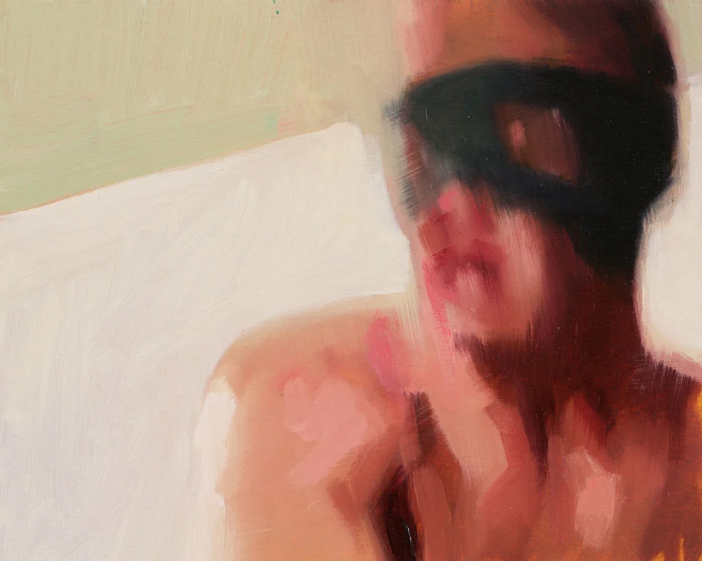 Screen Grab No. 6 8 x 10 inches oil on panel - SOLD
