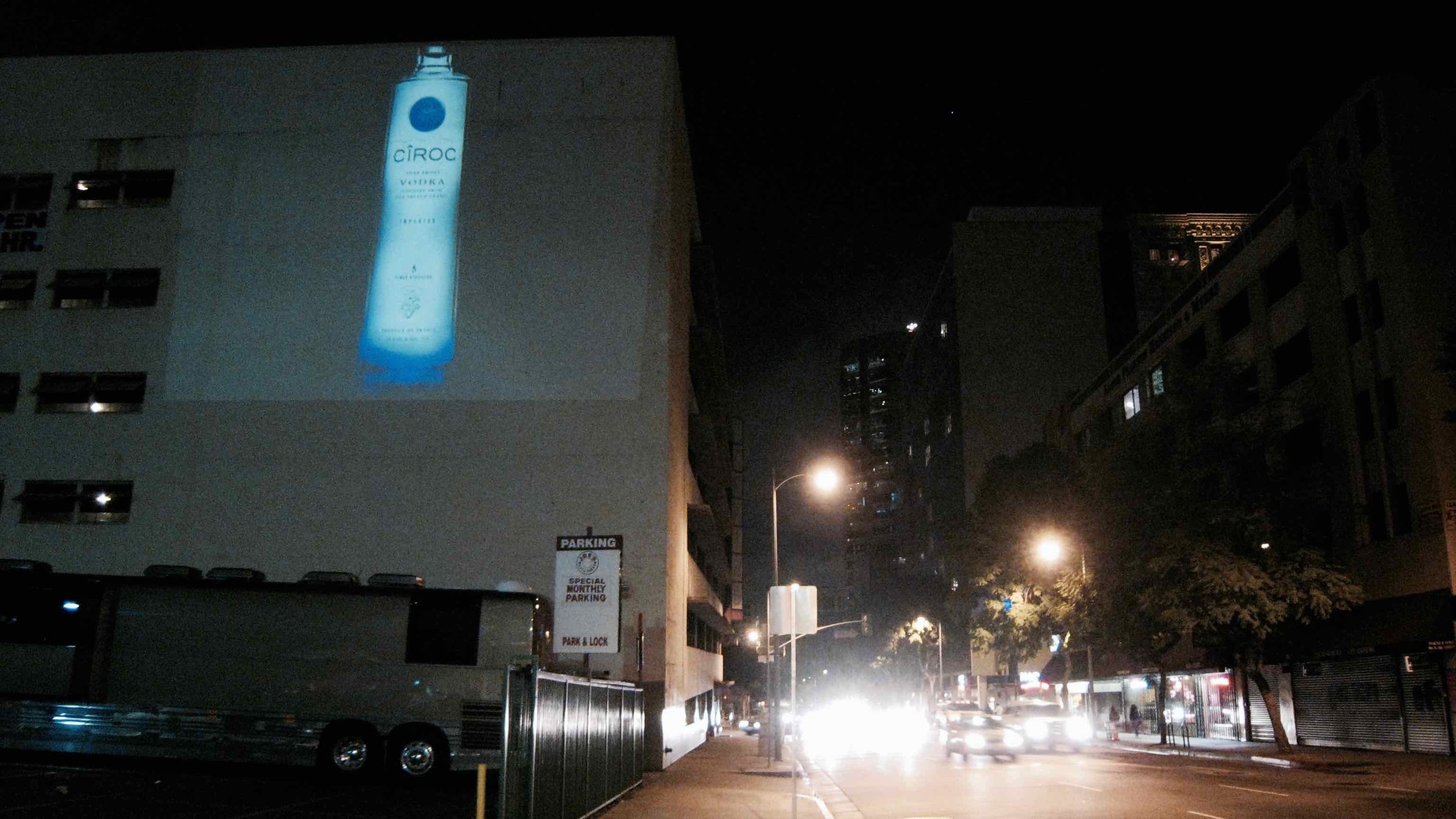 OMG | OnMedia |Guerilla Marketing | 2D Projection Media | California | Los Angeles | LA | Ciroc Vodka-2.jpg