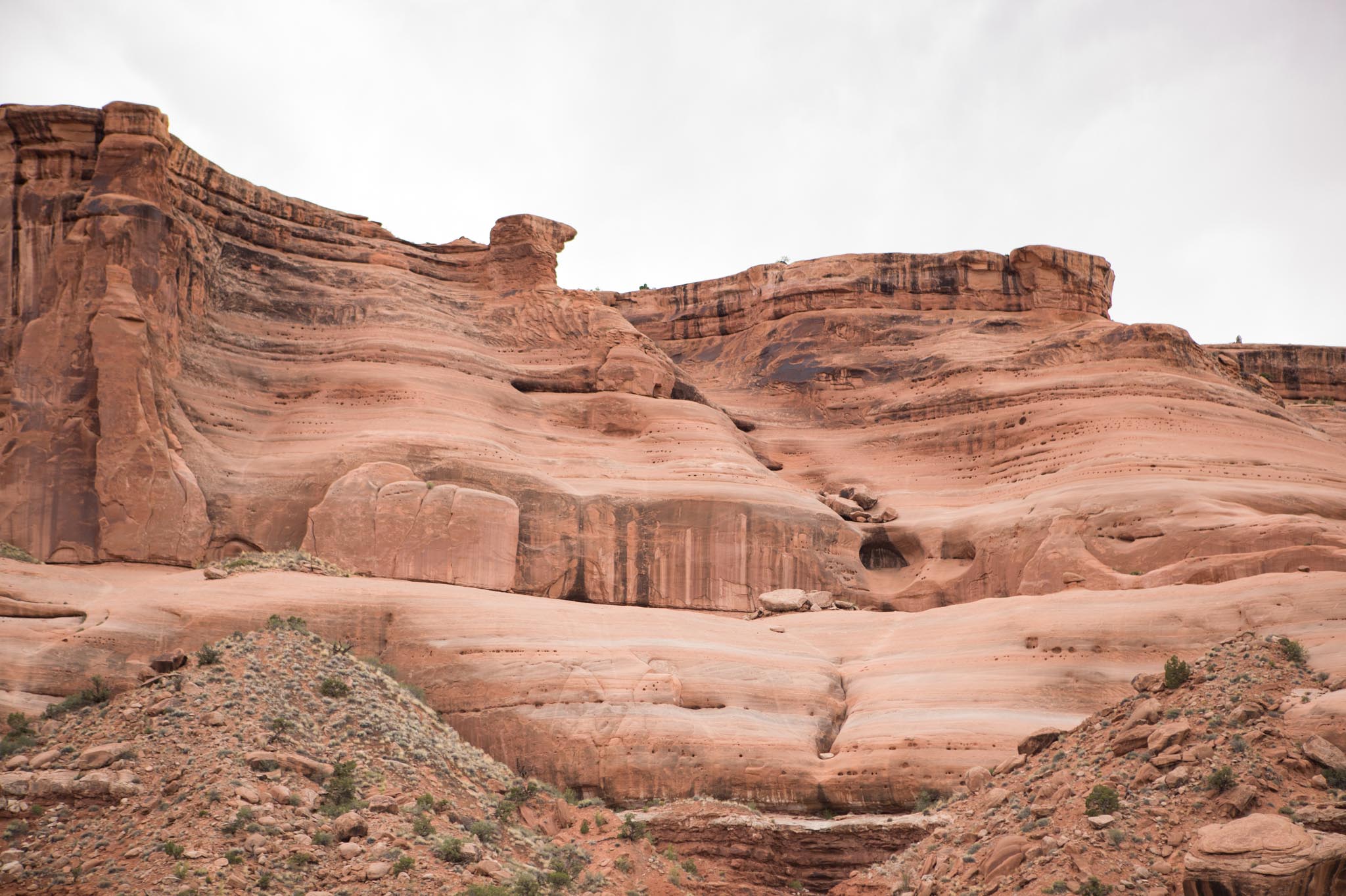 Smooth rock lines