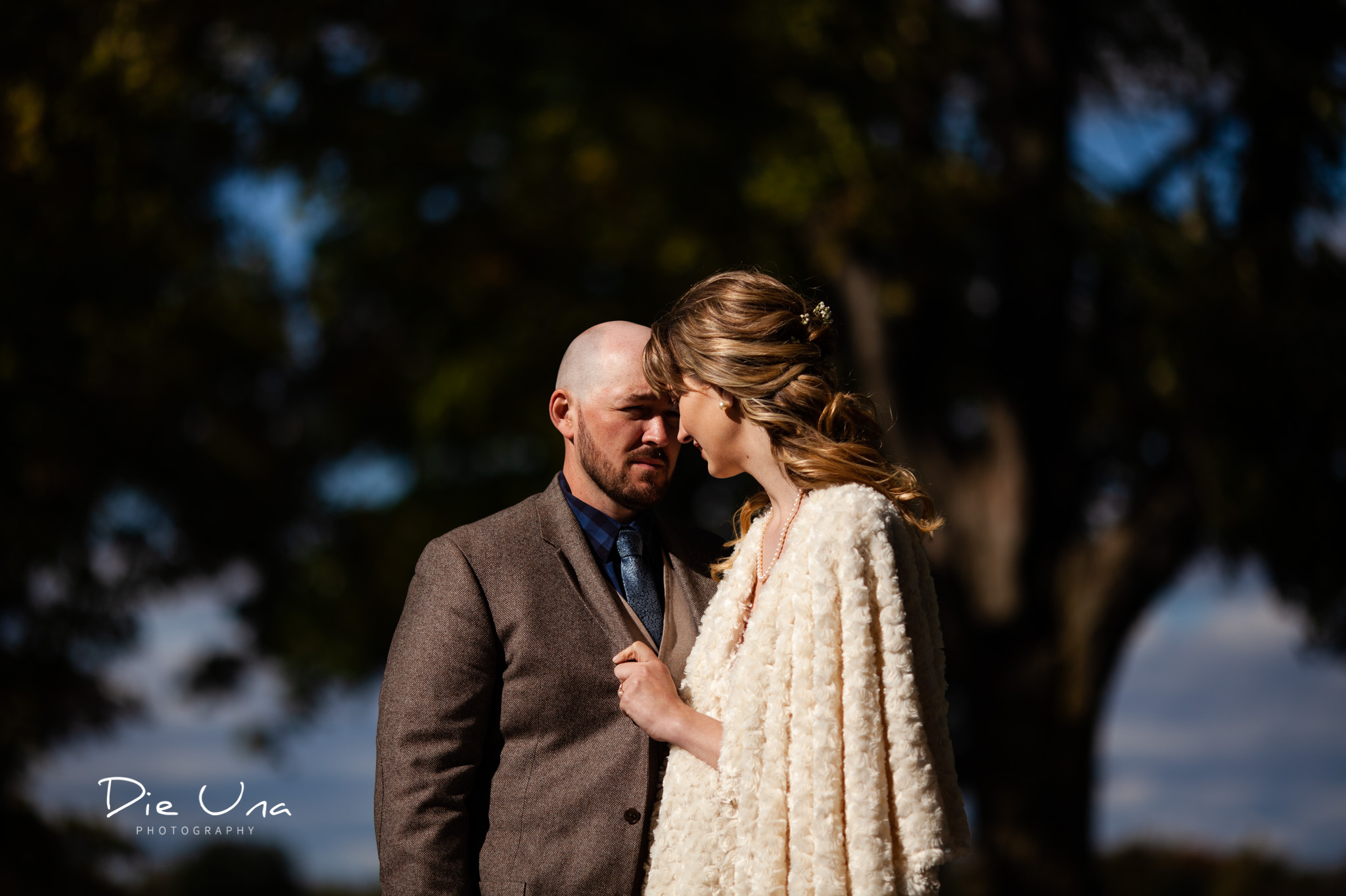 harsh light bride and groom portrait kitchener wedding photographer.jpg