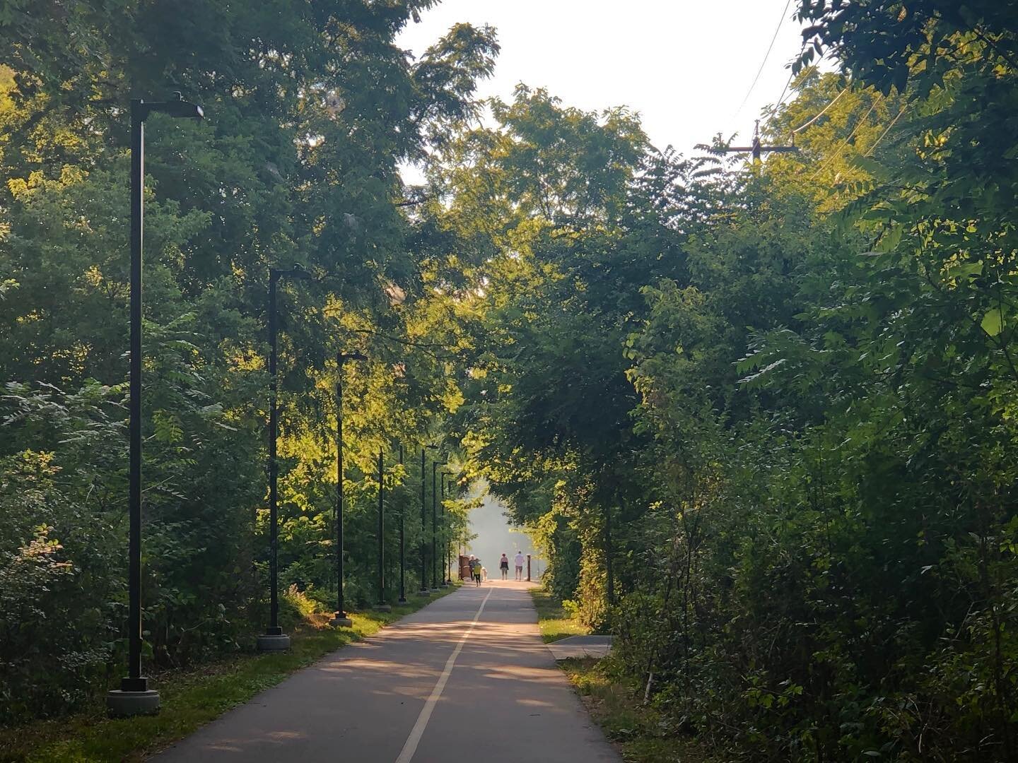 The Iron Horse Trail is pretty.