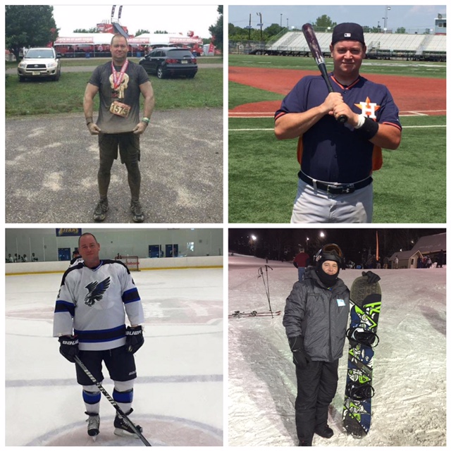 Kevin, Big Business Scooper, in his various activities and hobbies.