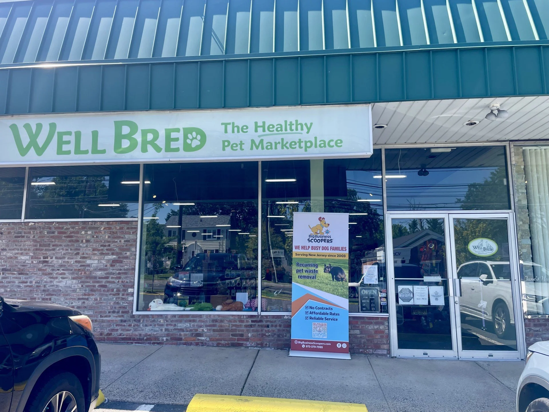 Big Business Scoopers visiting Well Bred Madison in Madison New Jersey