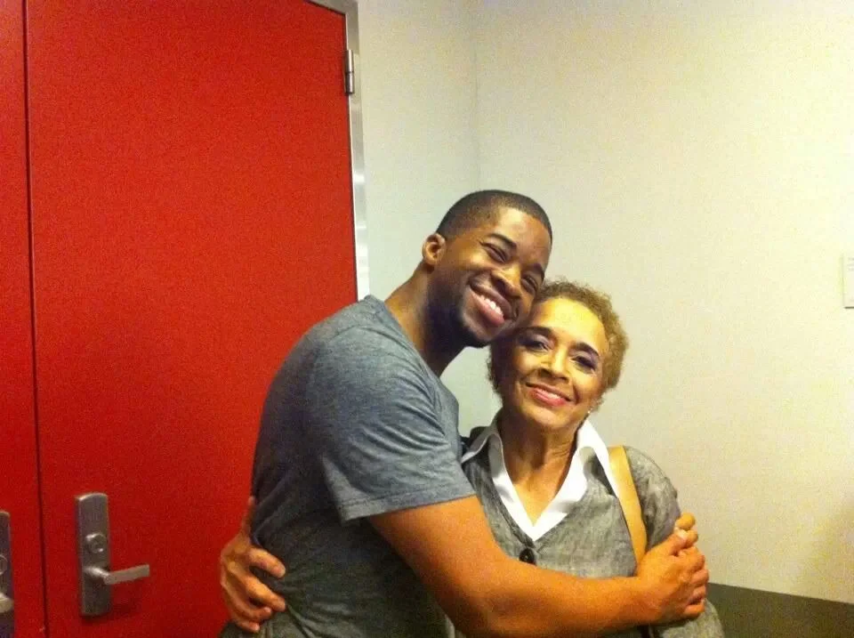 With Hilda Harris - 2013