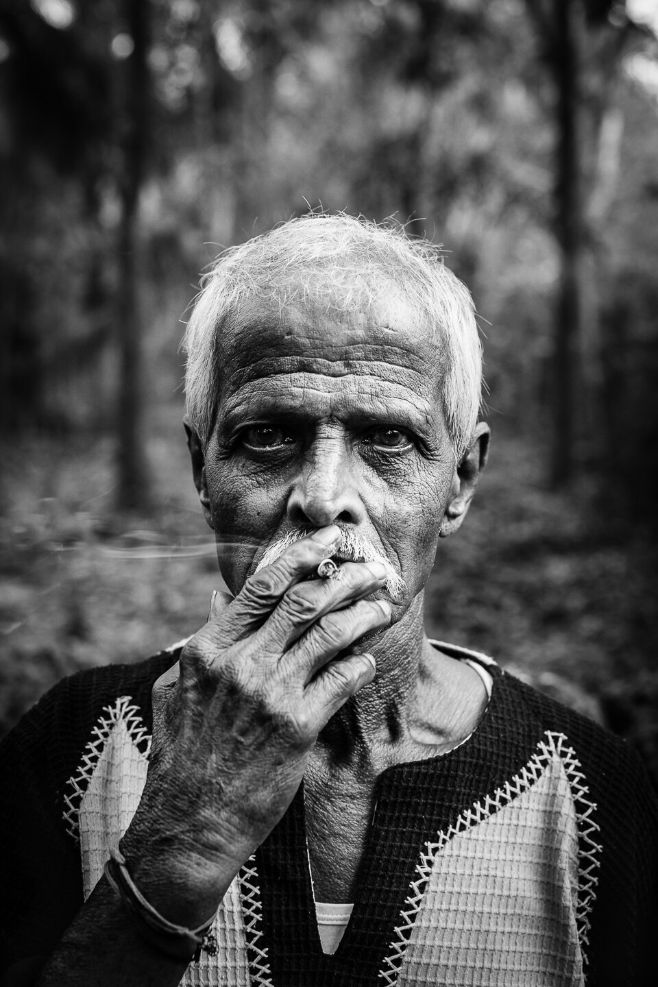 Man In Woods, India, © Rika Vanhove.jpg