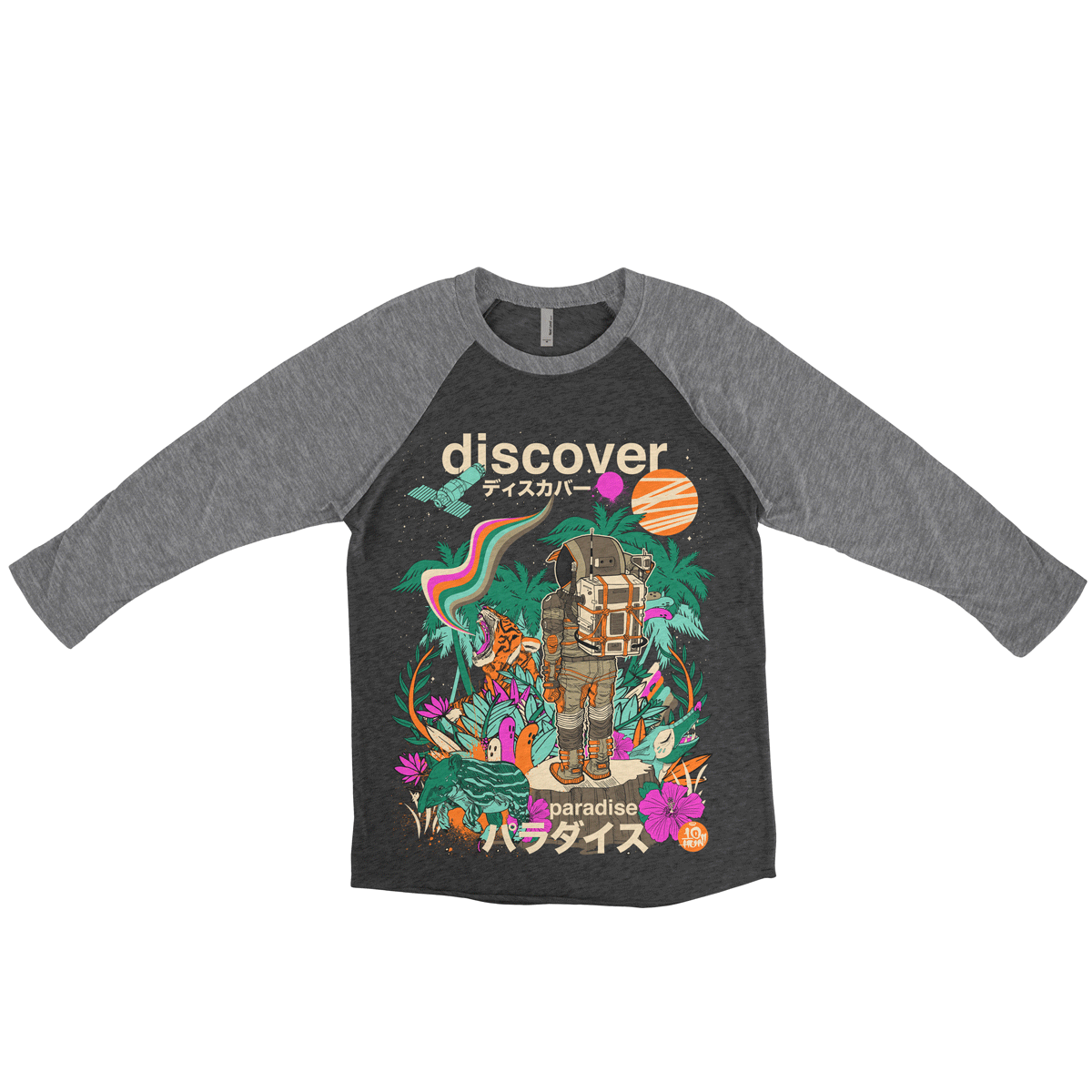 Discover-Paradise-Raglan-Black-TorsoNext-Level-6051-1.gif
