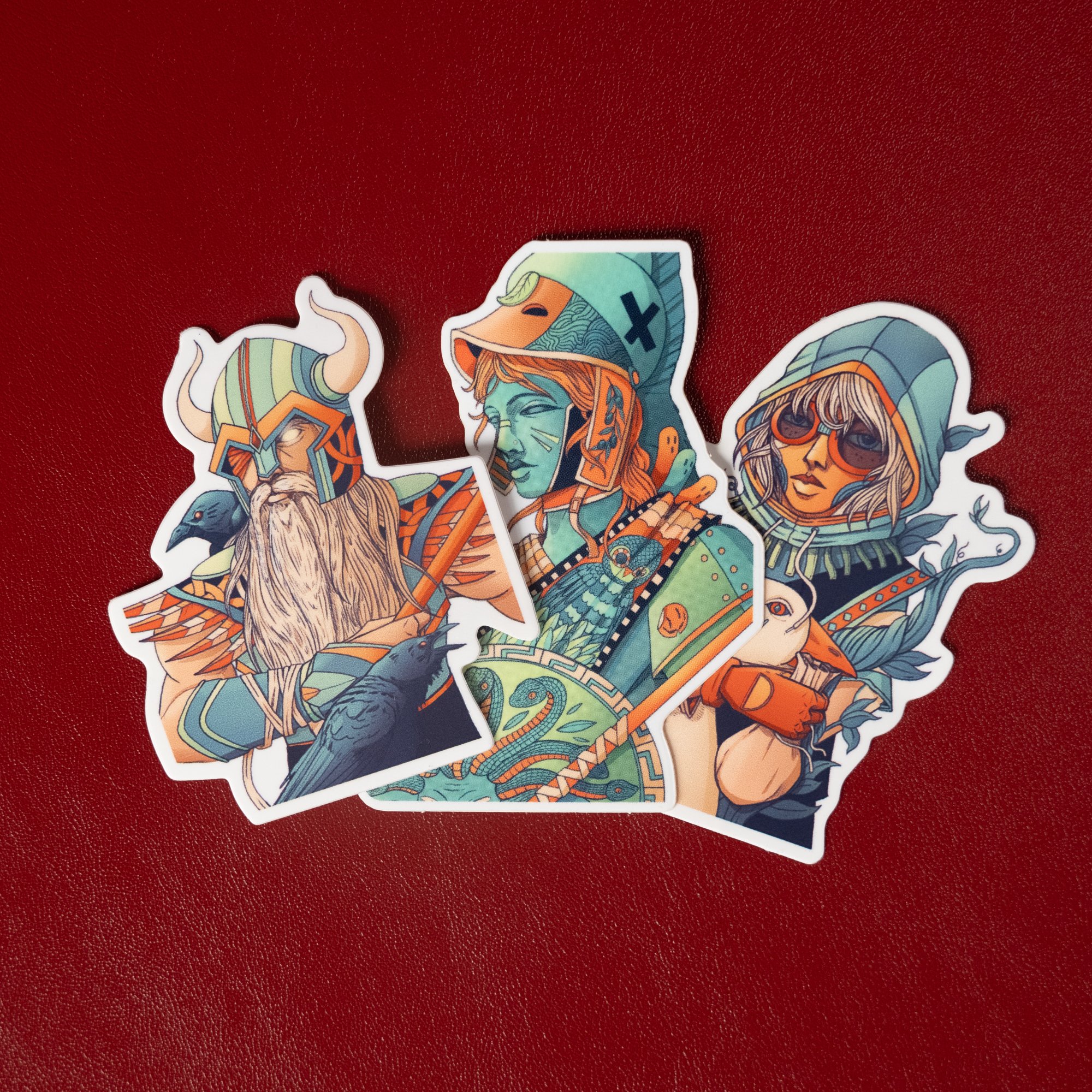 Vivid Kingdoms Sticker Packs — Ten Hundred