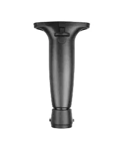Black plastic handle with trigger, likely a caulking gun