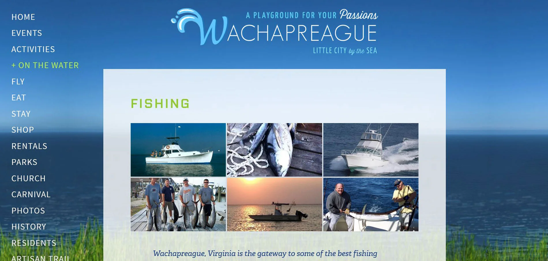 Wachapreague Tourism