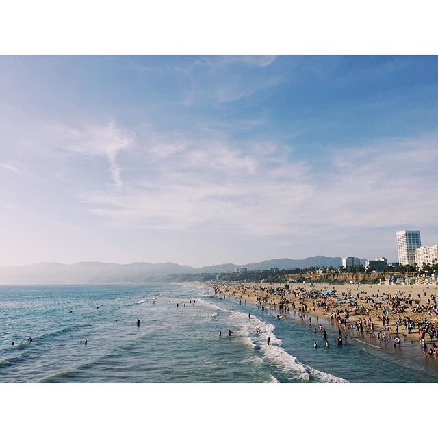 After being on the East Coast for 5 weeks I&rsquo;m so glad to be home. #westcoastbestcoast &mdash;&mdash;&mdash;&mdash;&mdash;&mdash;&mdash;&mdash;
#capturingcalifornia #santamonica #santamonicapier #beach #summer #california