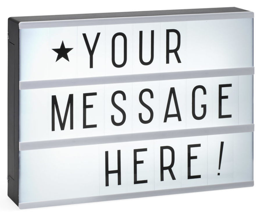 Customizable Light Box