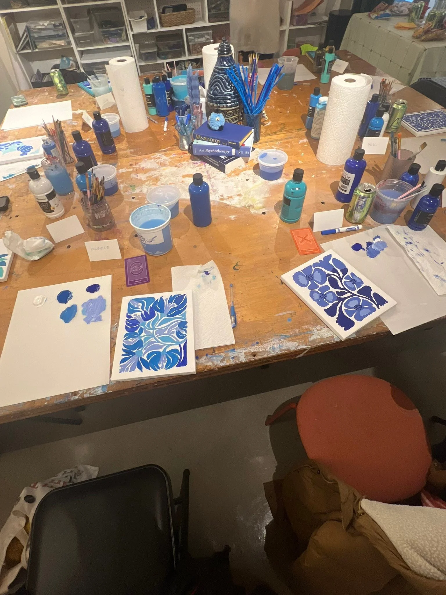 Sunday art therapy explorations and community at dandelion art therapy