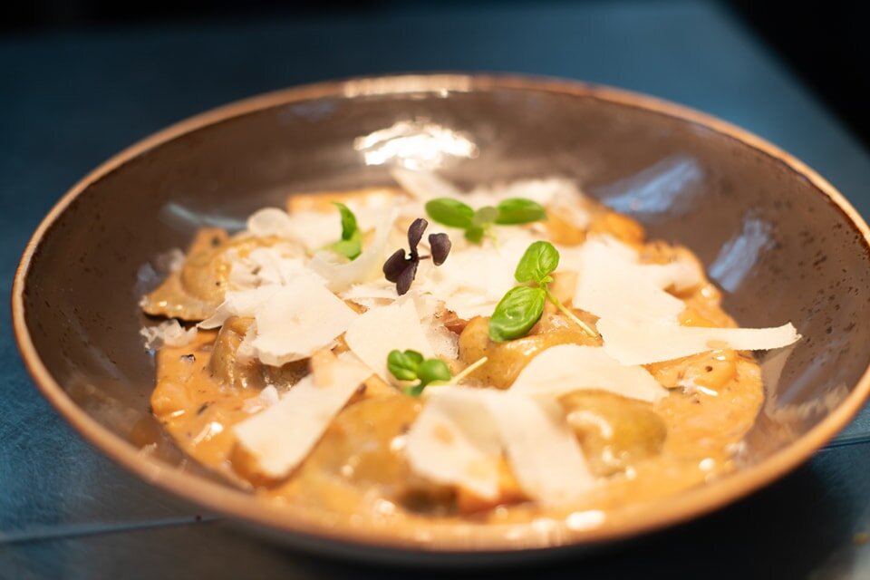 Making connections with local farms is one of our guiding principles.  One of our favorite farms to work with is Sprout It. Out of Plainwell, MI, they provide all of our mushrooms for dishes like the Butternut squash Ravioli, or our Mushroom Risotto.