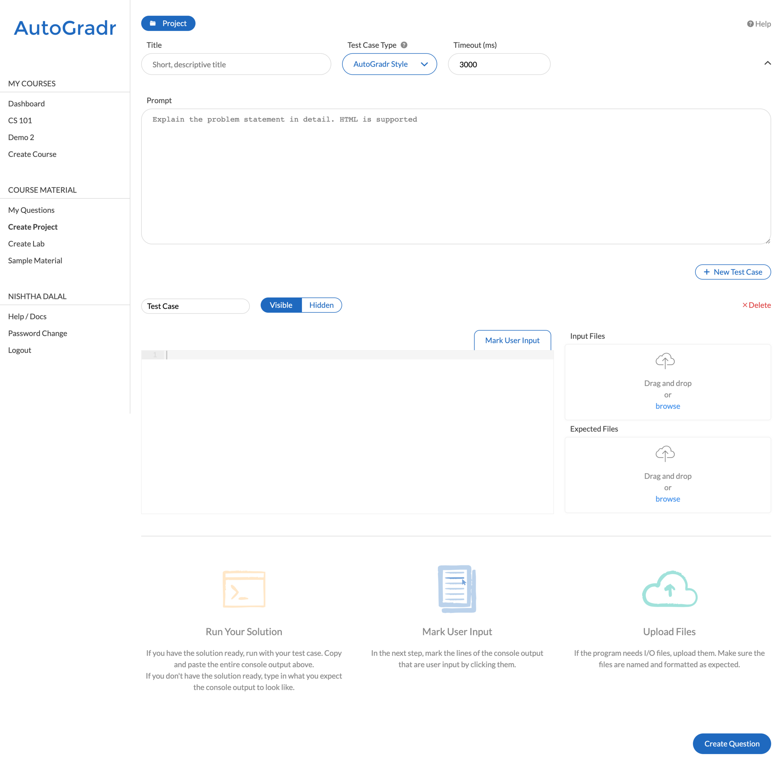 AG v2 create questions