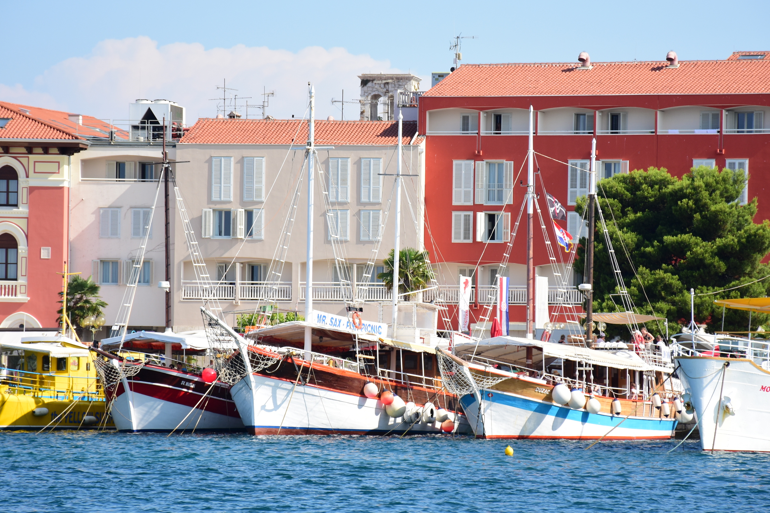 Harbour Porec Croatia