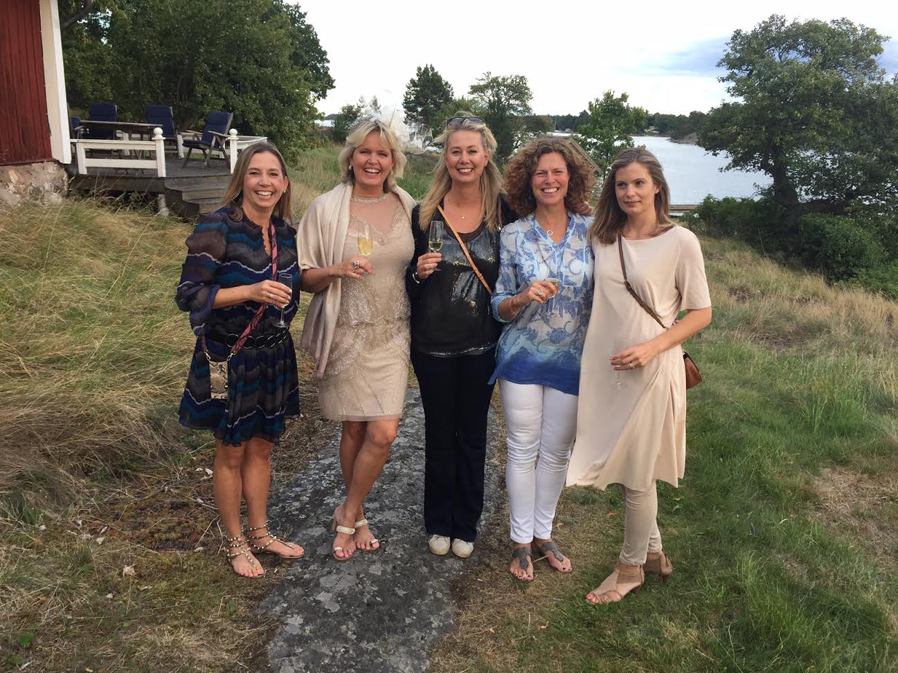 All Mrs Mabons; Angela, Wivica, me, Therese & Astrid