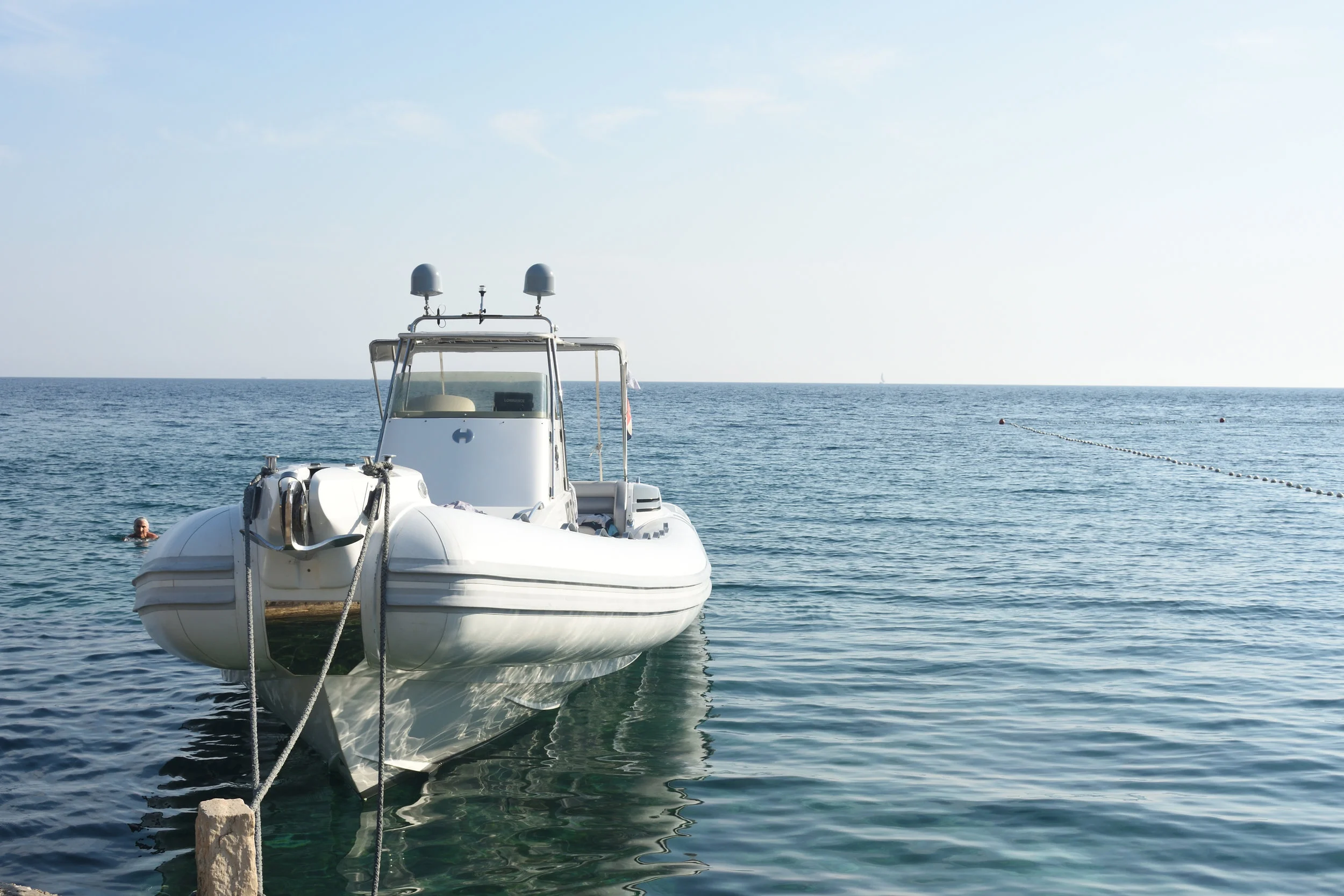 "Our" rib boat! 