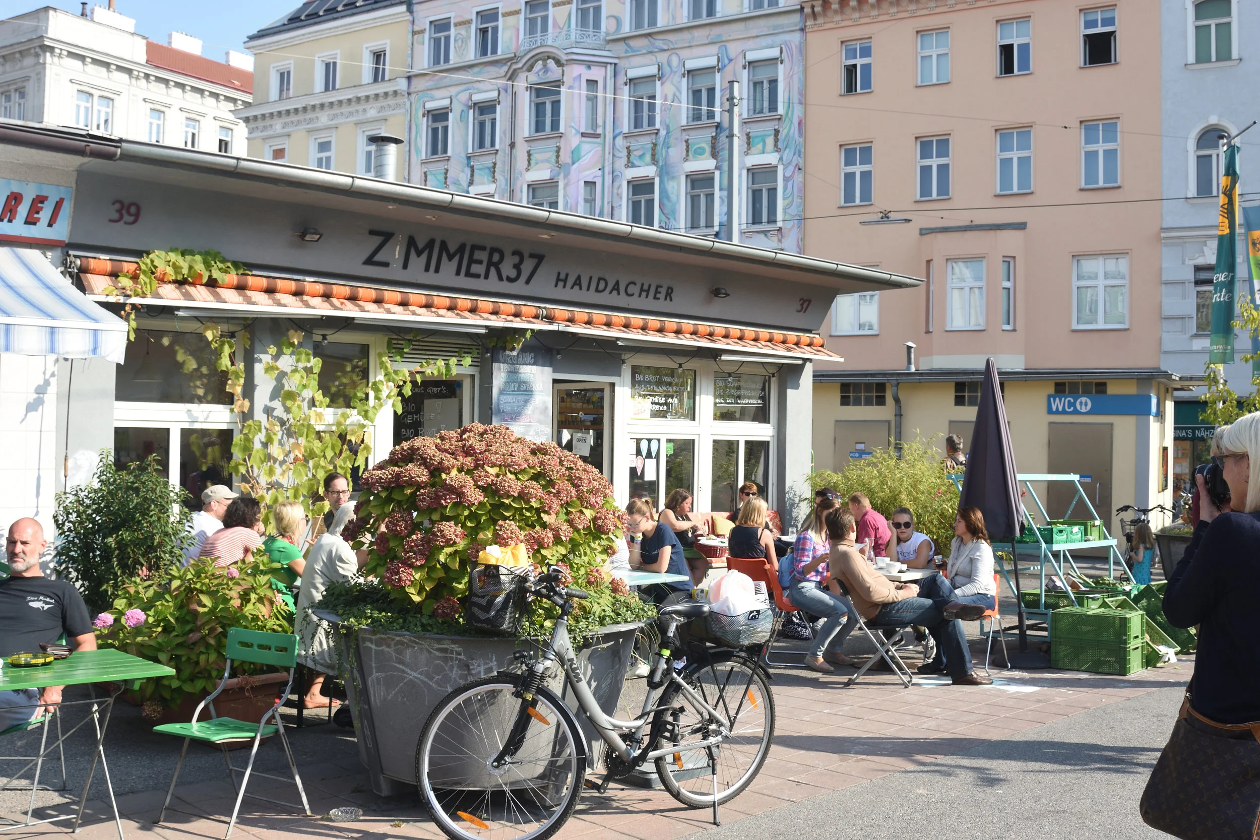 Karmelitemarkt, Vienna 2016
