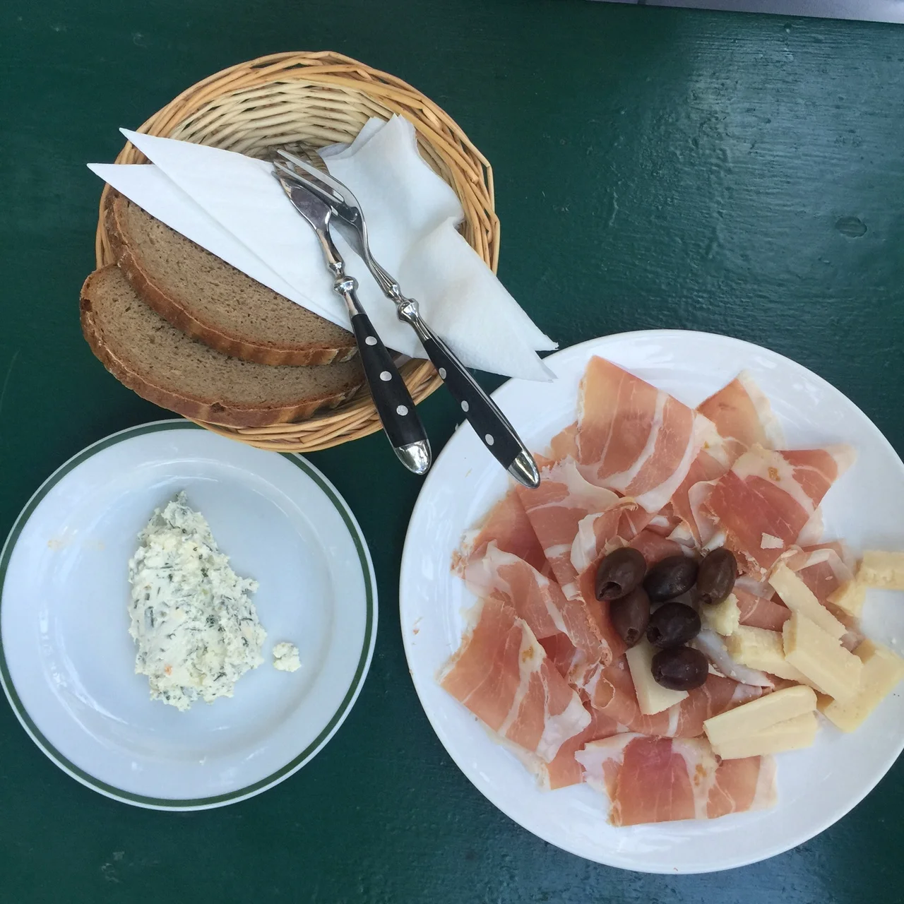 Cold cuts in Grinzing, Vienna 2016