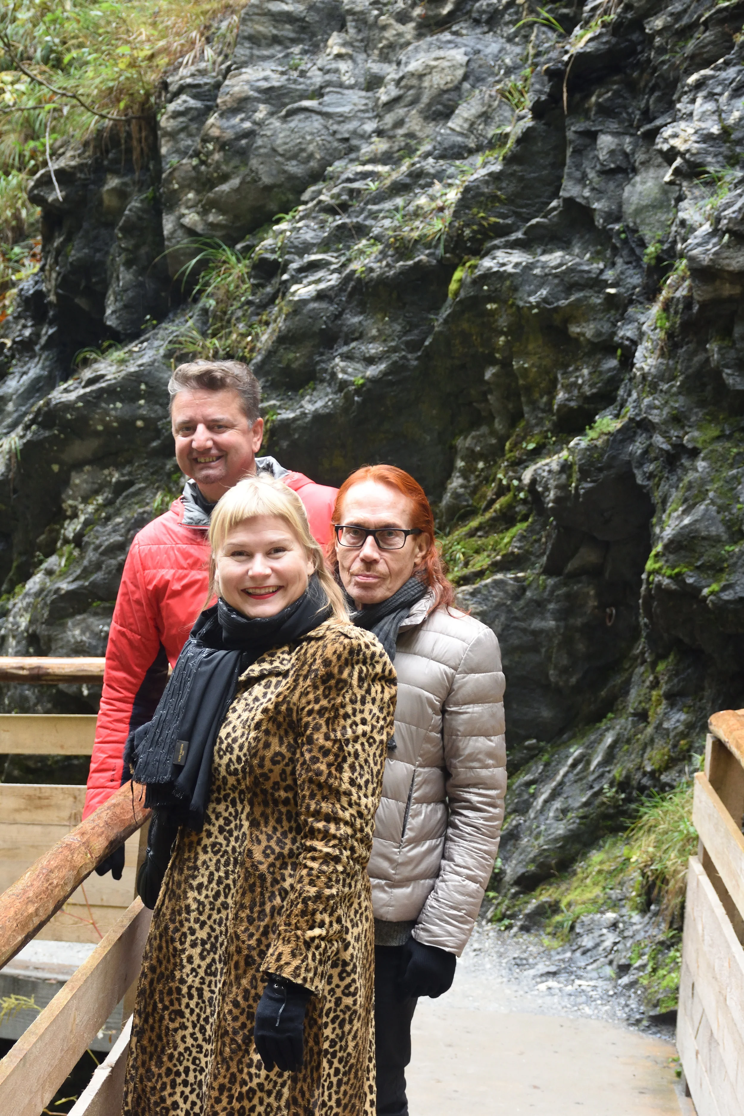 Bojan, Heidi & Mattiesko at Liechtensteinklamm, Austria 2016