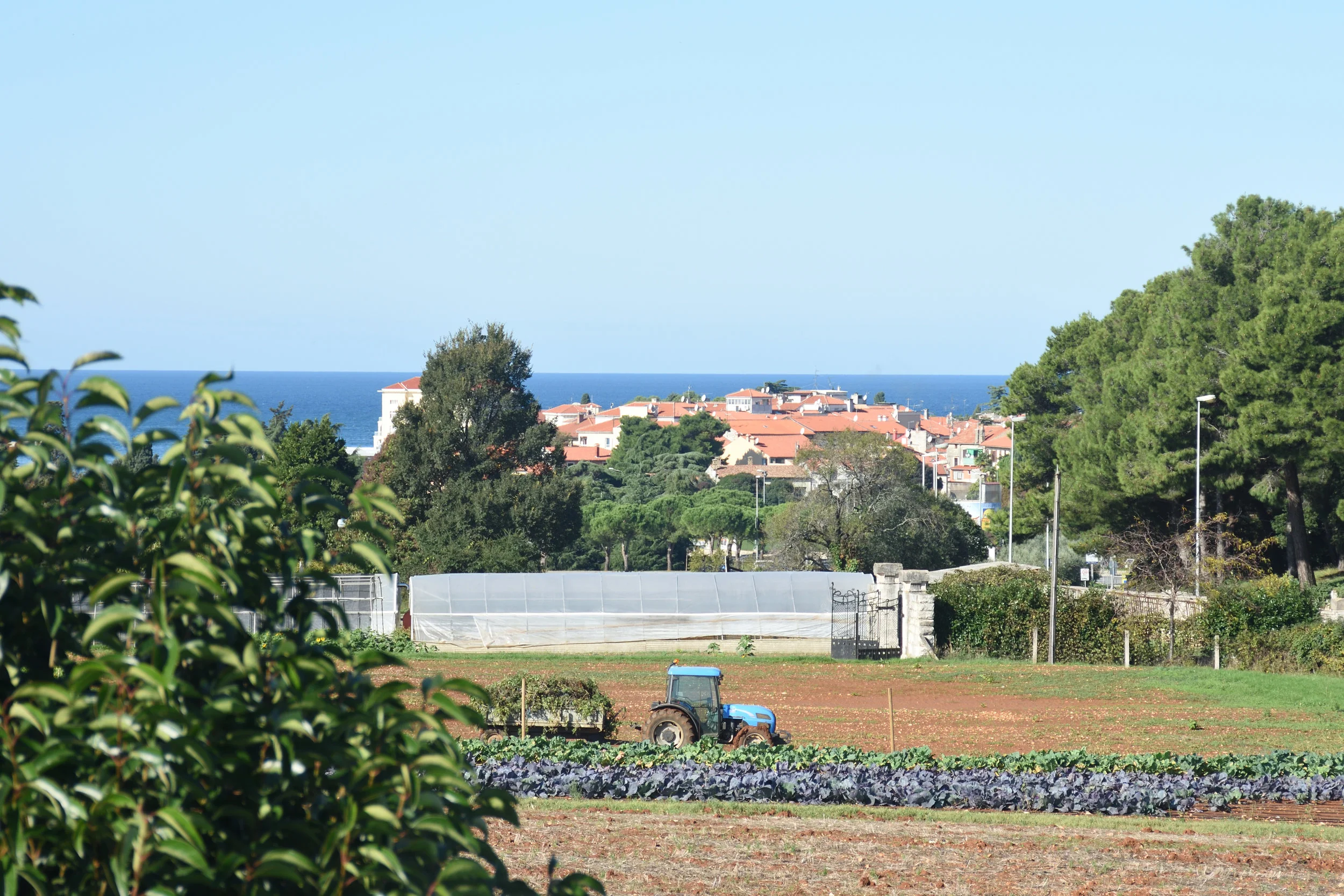 View from Villa Bruna, Porec, autumn 2016