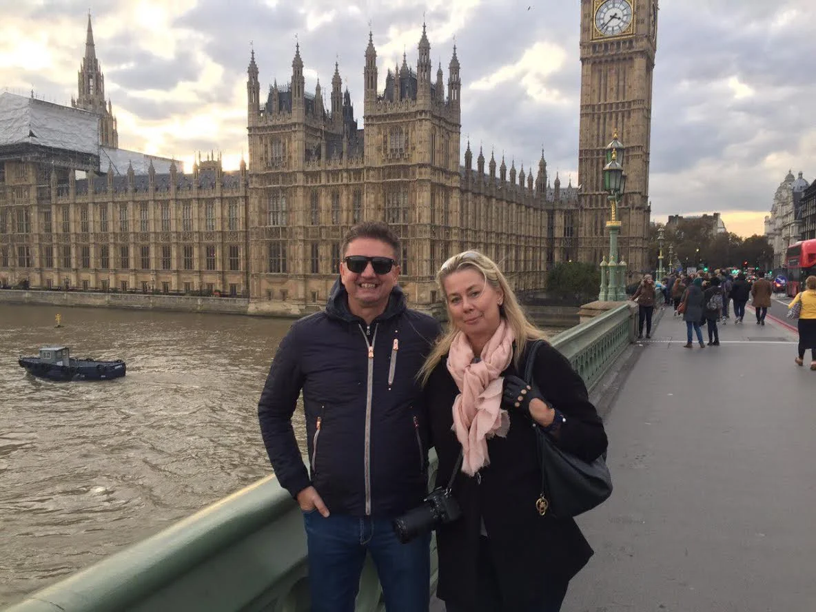 Me & Bojan outside Big Ben