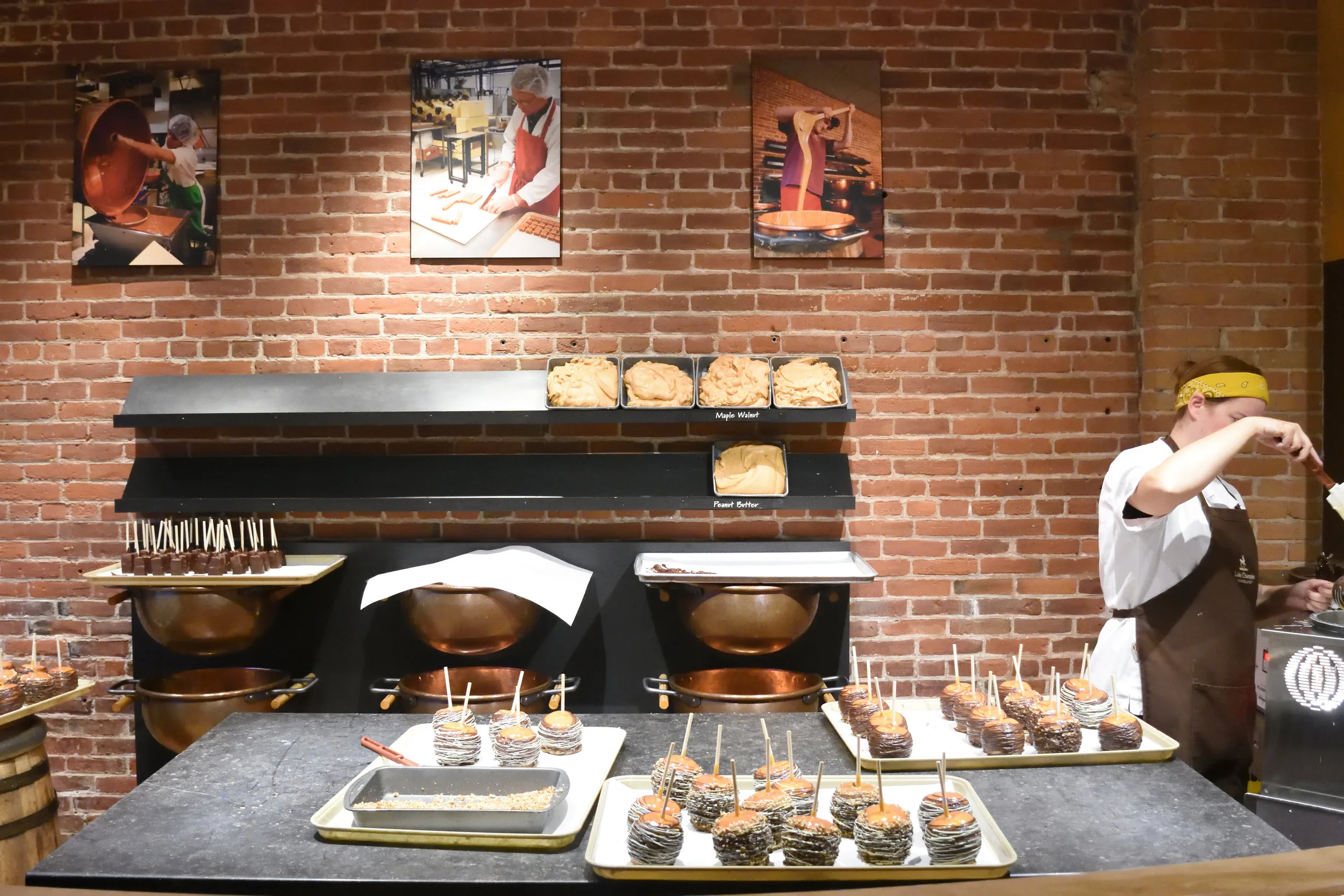 Lake Champlain Chocolates, Burlington 2016