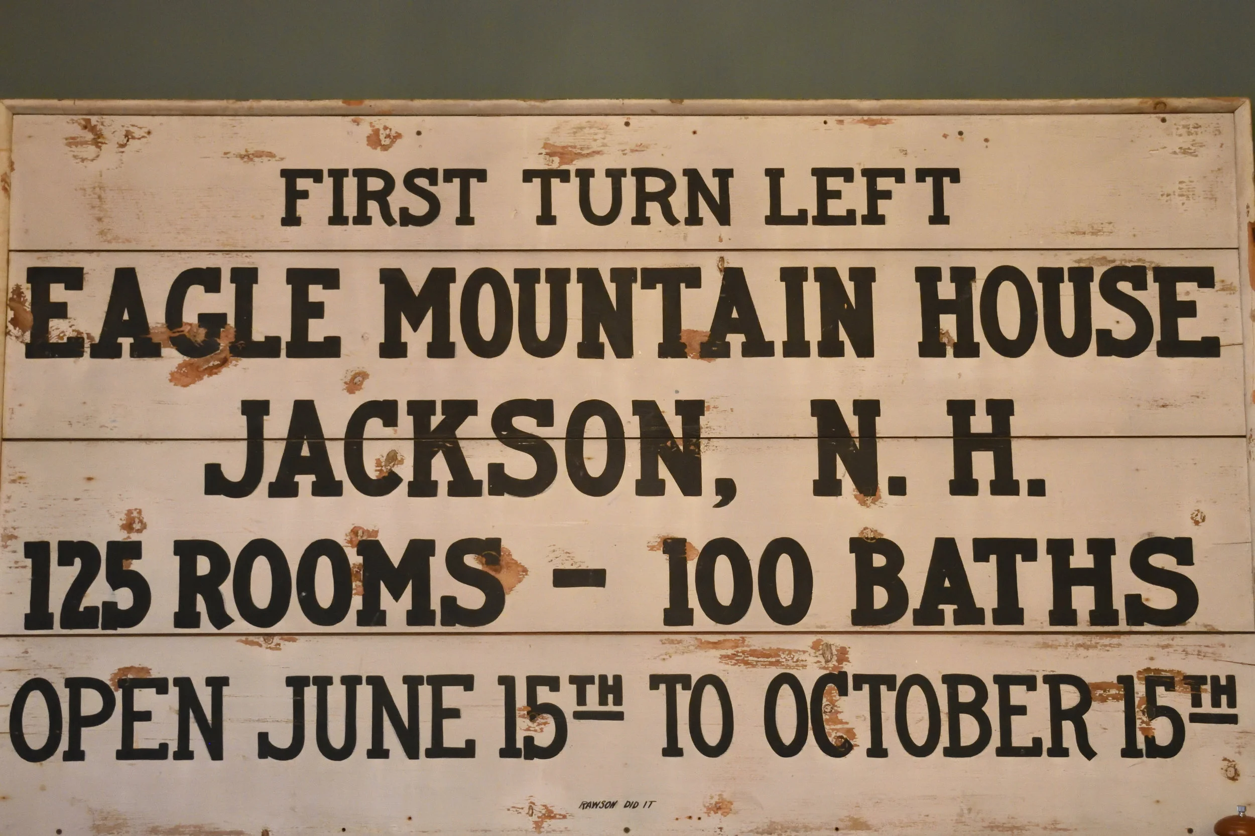 Eagle Mountain House, Jackson N.H. 2016
