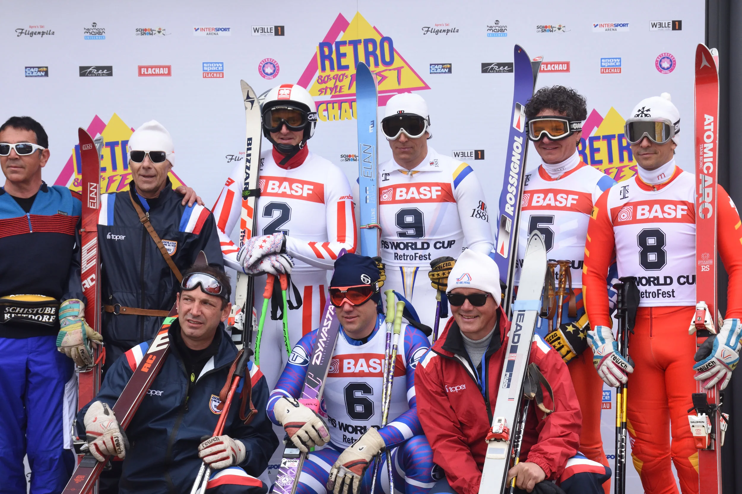 Slovenien gang, of course without helmets, like in the good old days.