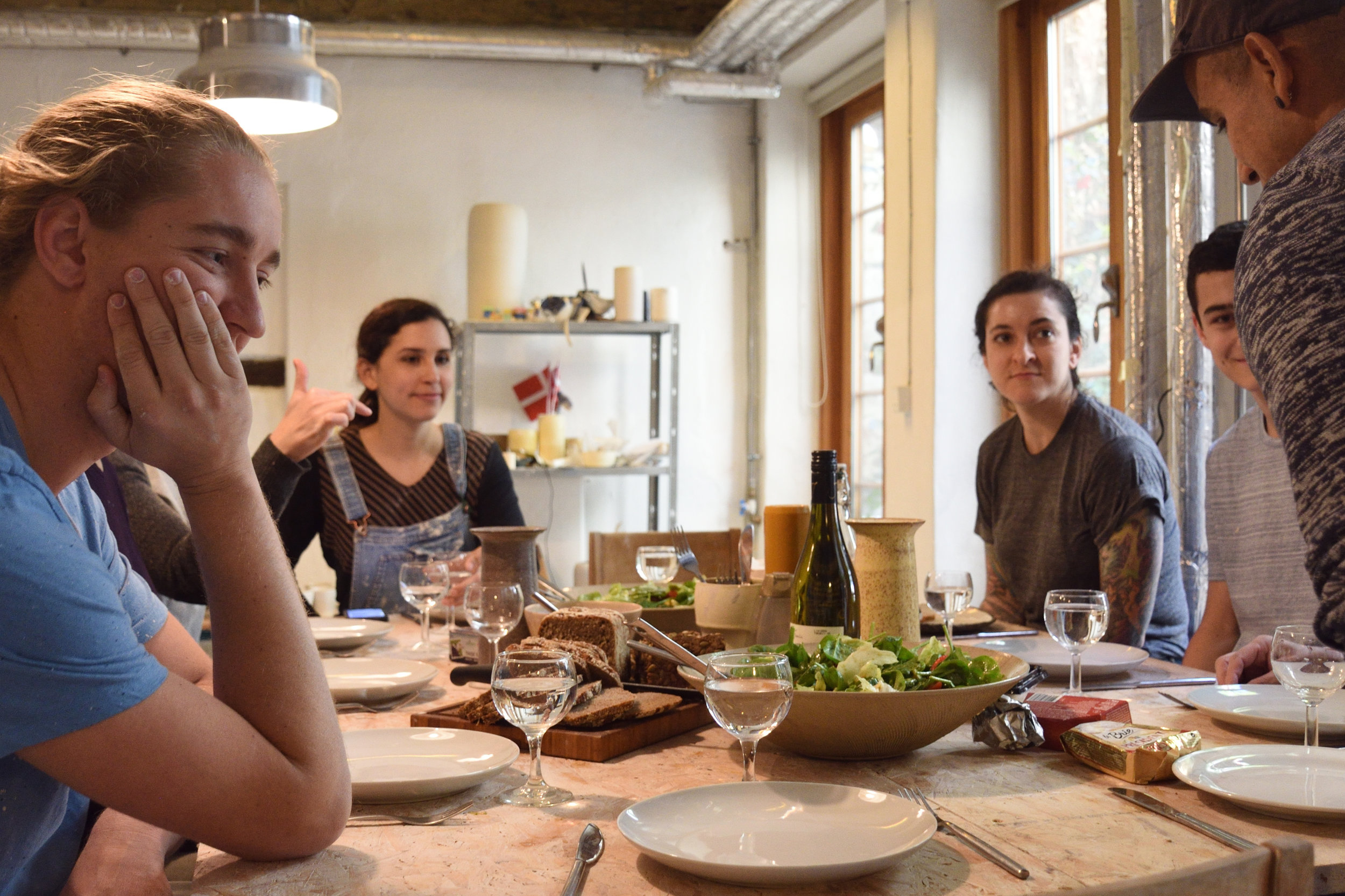 One of our lunches, Tortus Copenhagen 2017