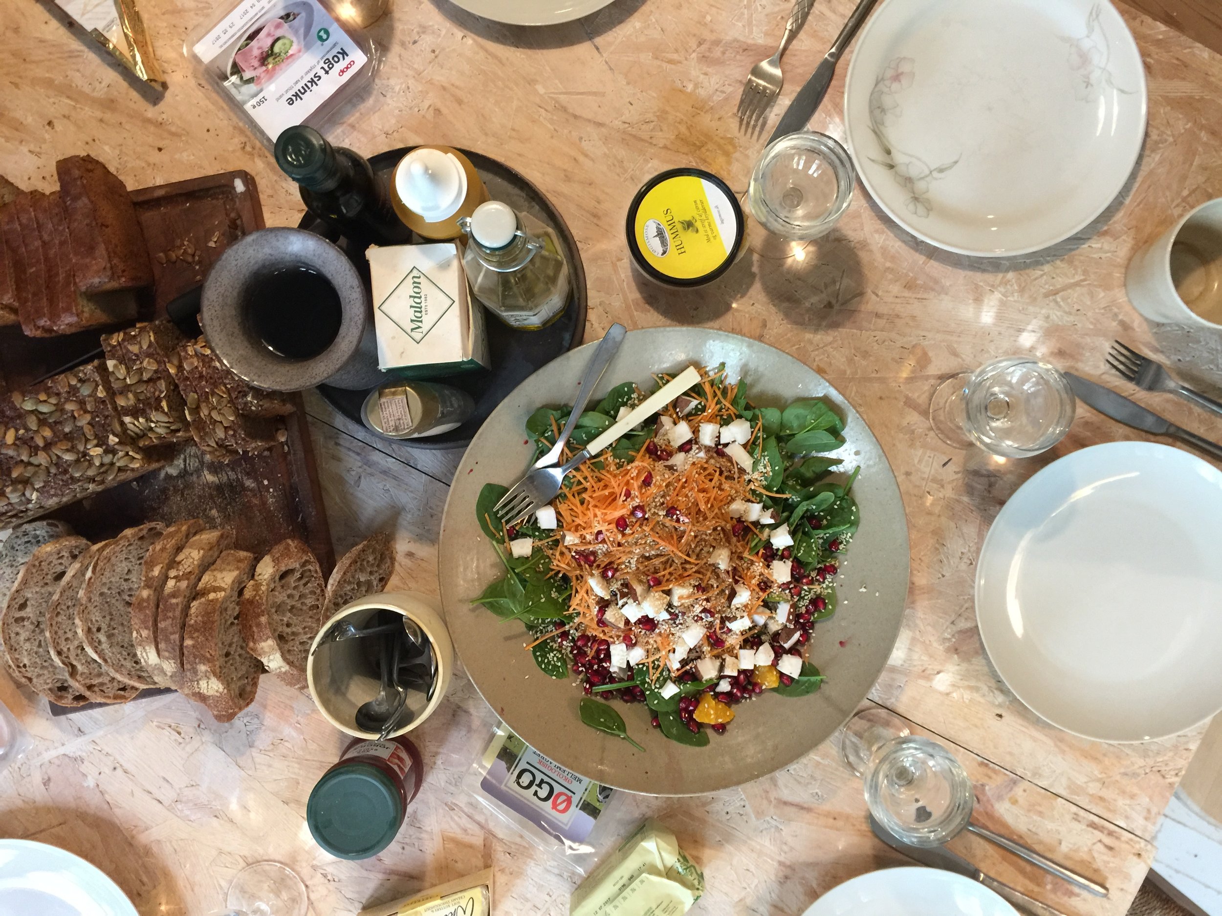 One of our lunches, Tortus Copenhagen 2017