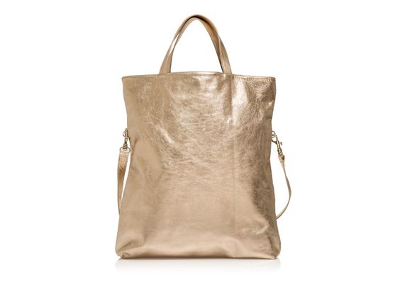 3) Guldväska märke okänt. | Gold bag brand unknown. nk.se