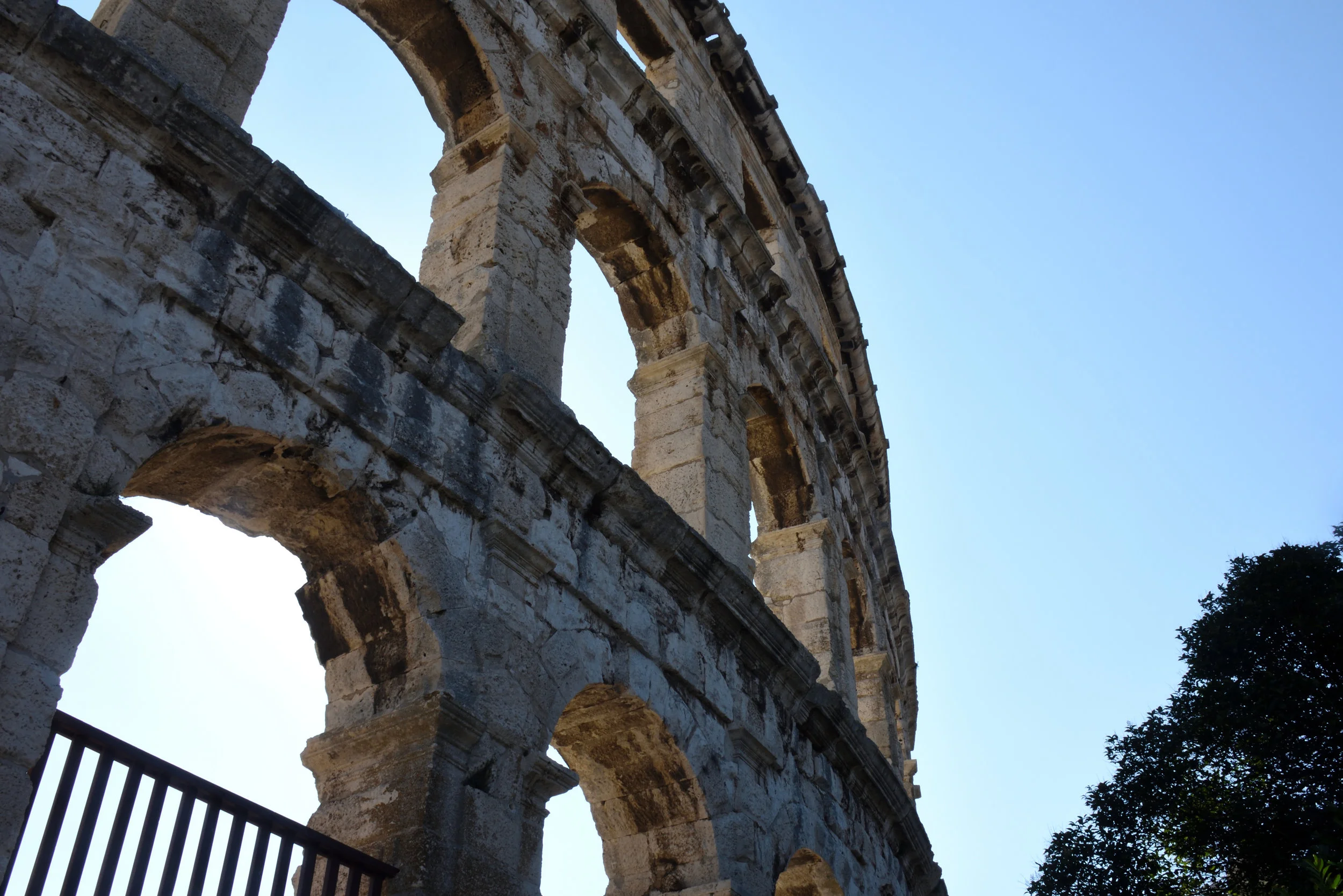 The Roman Arena, Pula, Croatia July 2017