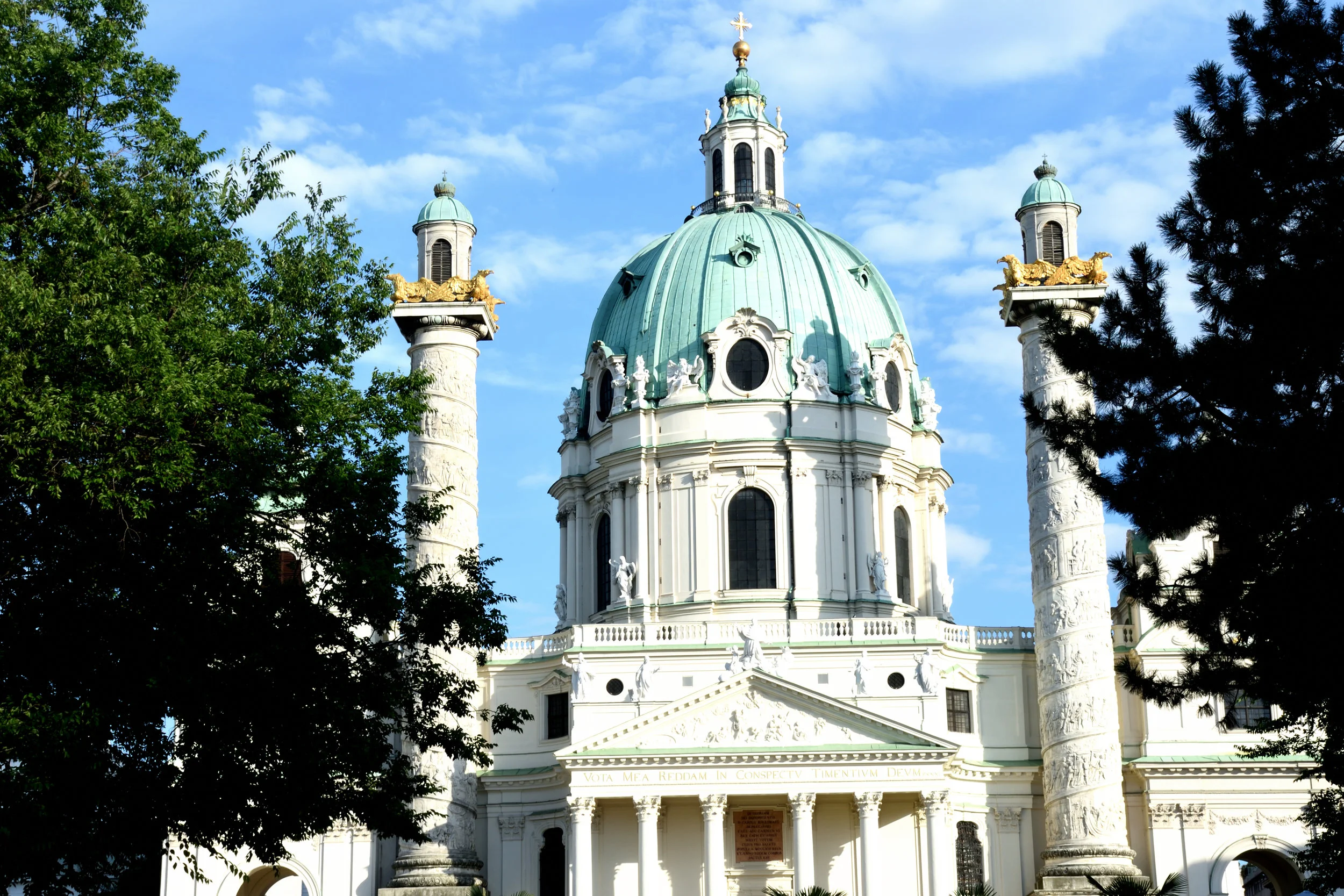 Karlskirche, Vienna July 2017