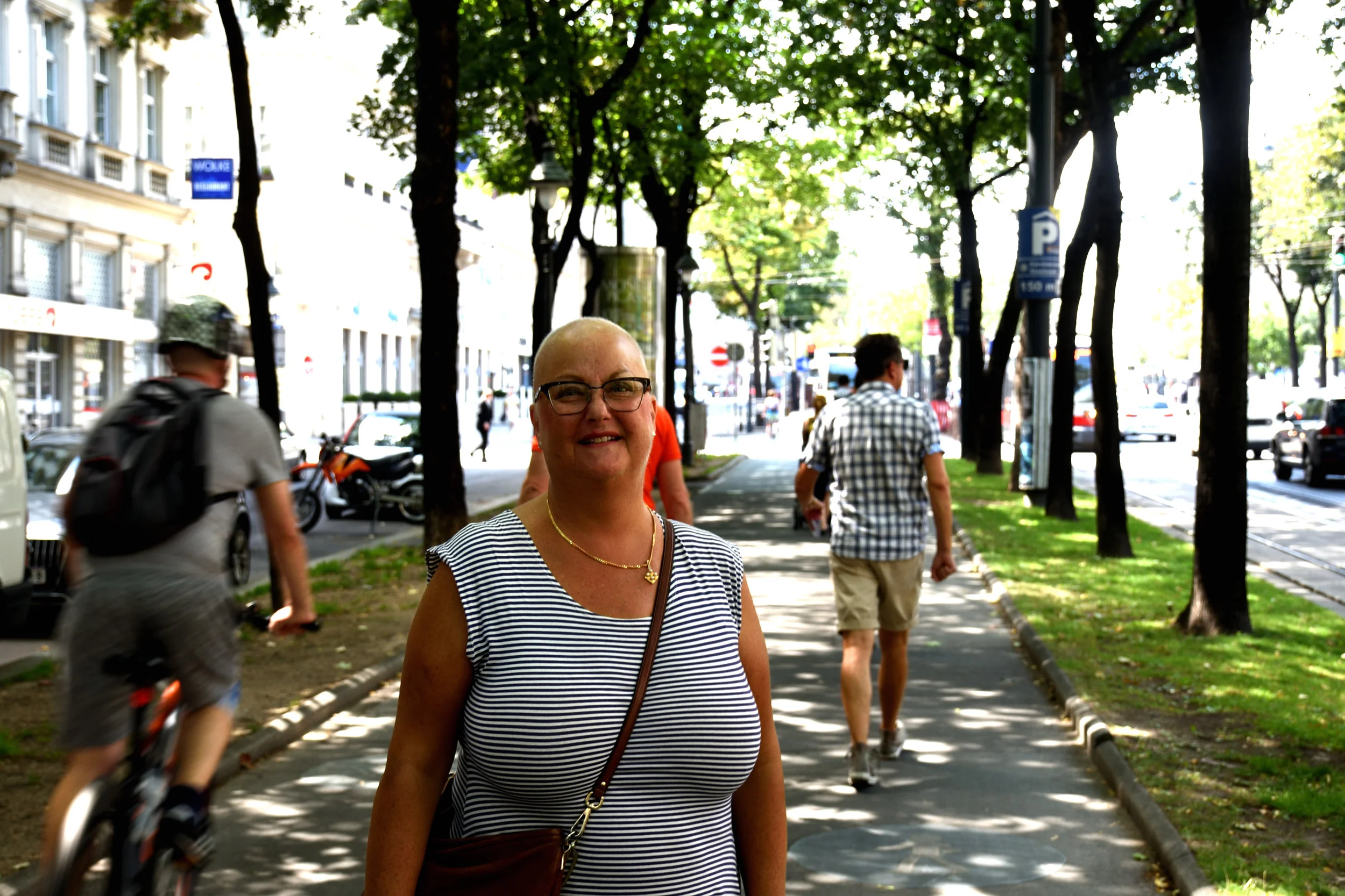 My dear sister, Vienna July 2017