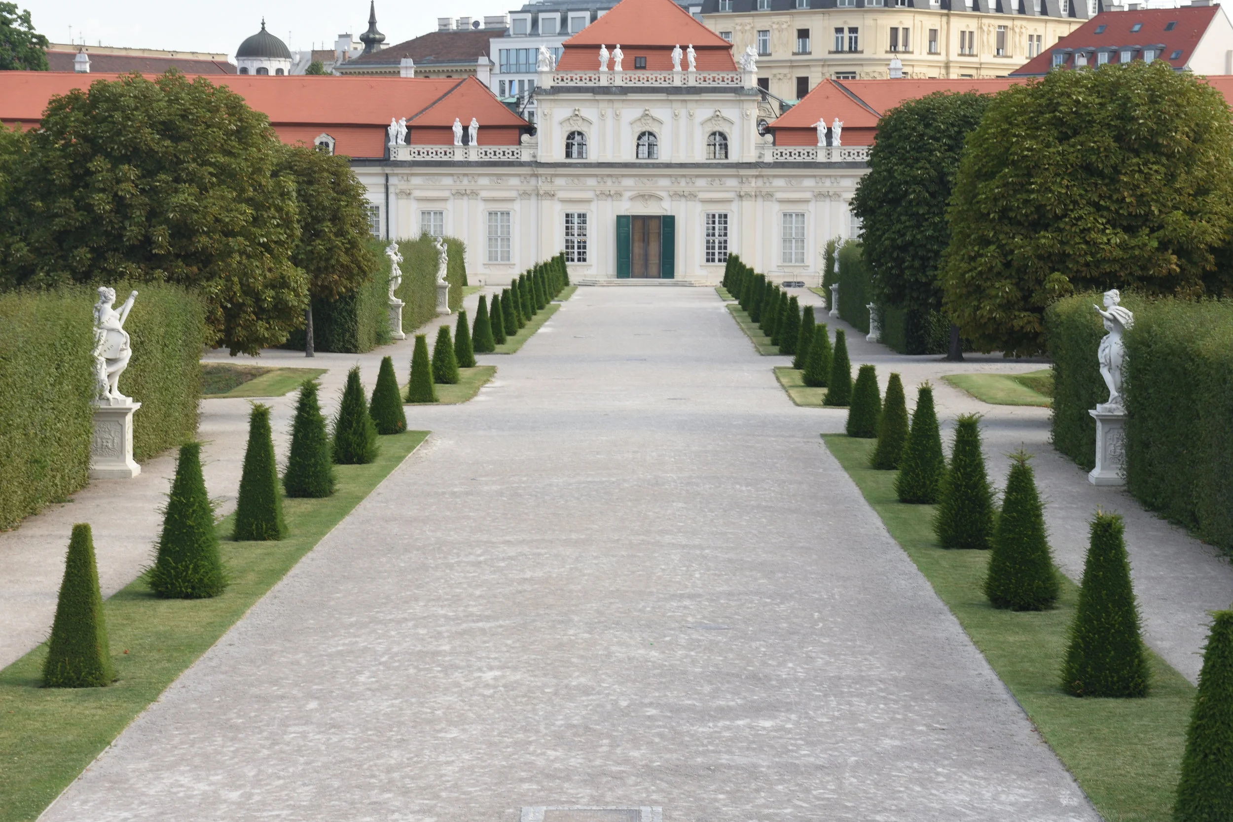 Belvedere, Vienna July 2017