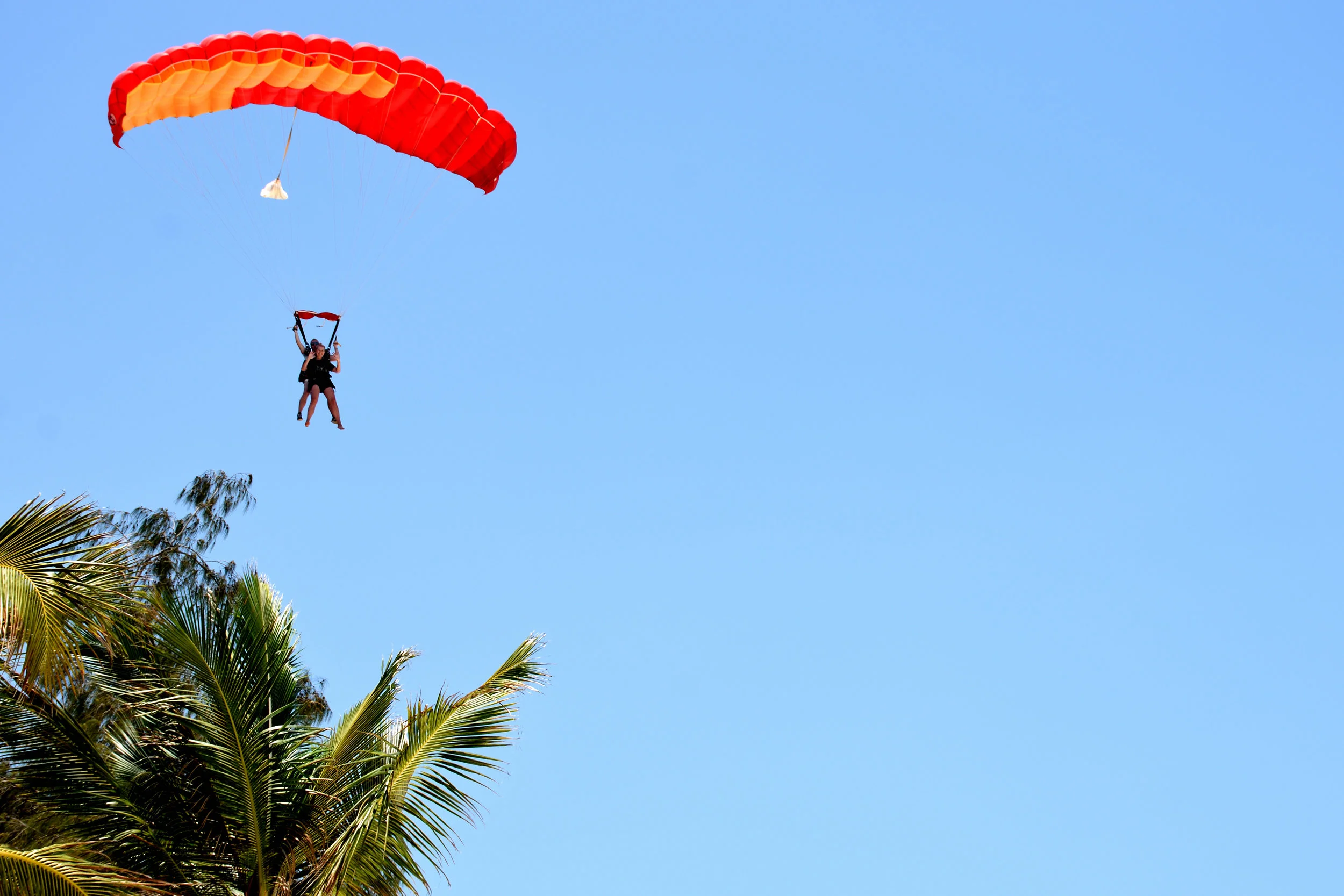 Skydiving at Diani Beach, Kenya, October 2017