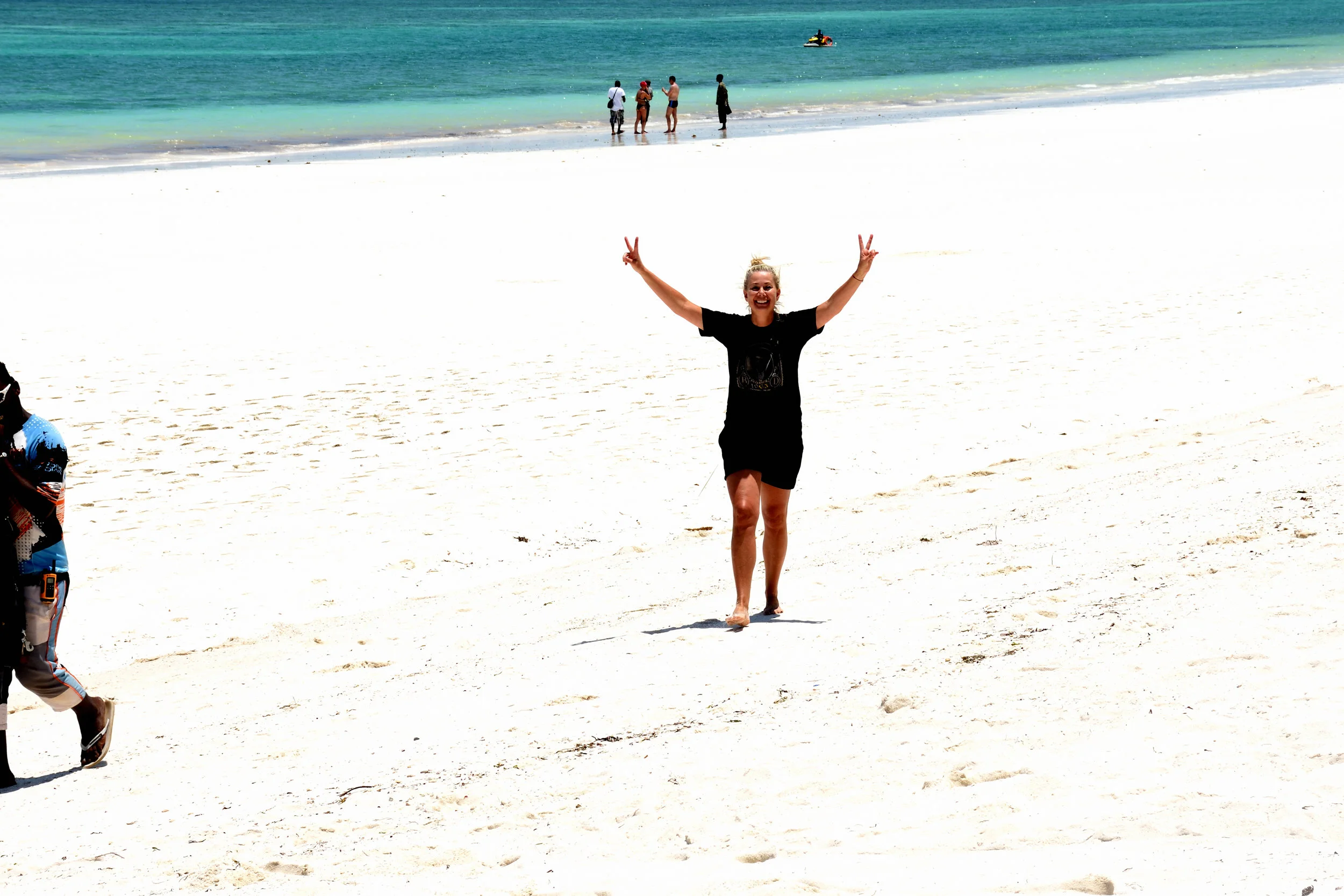 Skydiving at Diani Beach, Kenya, October 2017