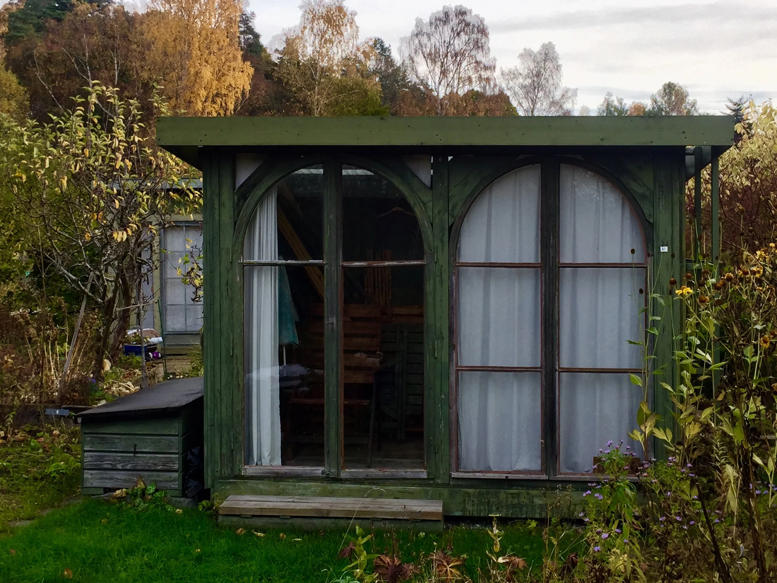 Söderbrunn Alotment, Stockholm, October 2018