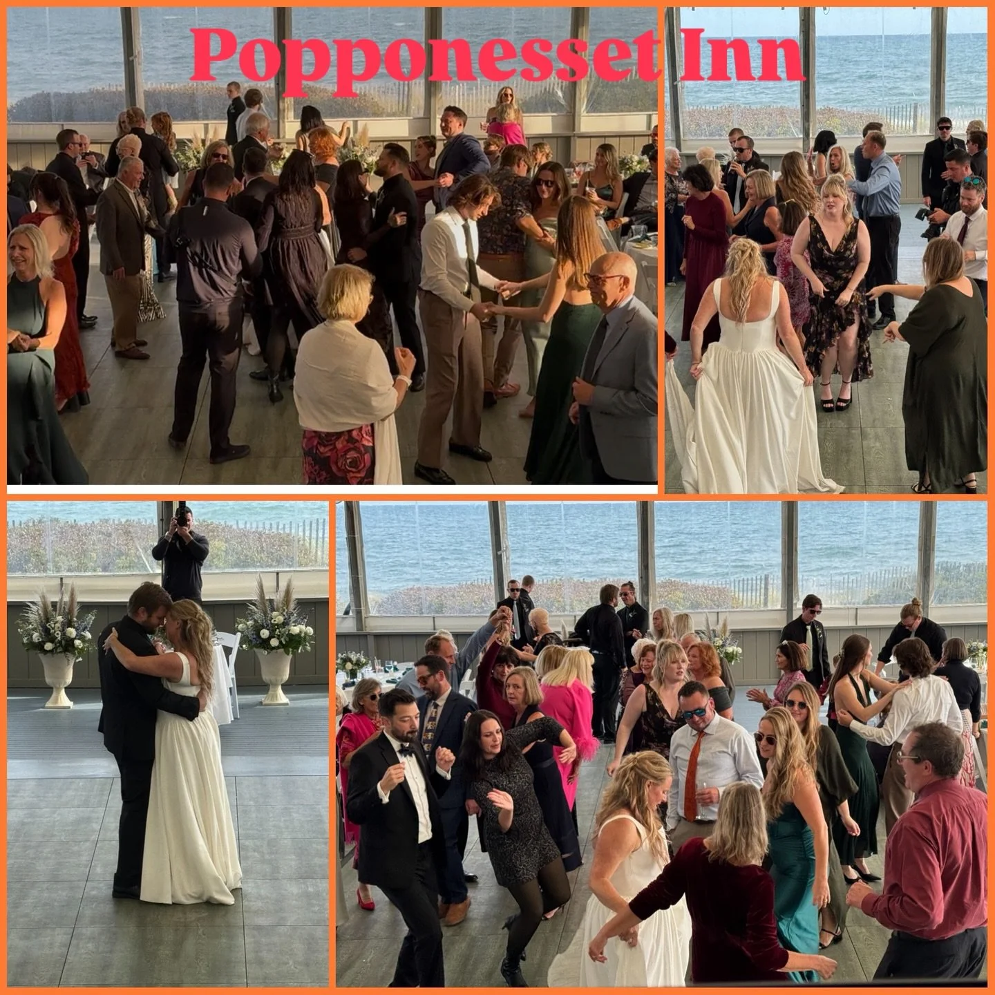 Beautiful Fall Sunday Wedding on Cape Cod!  Cheers to the Henningtons!!! ๐ฅ #popponessetinn #capecodweddingdj #newseaburycountryclub #newseabury