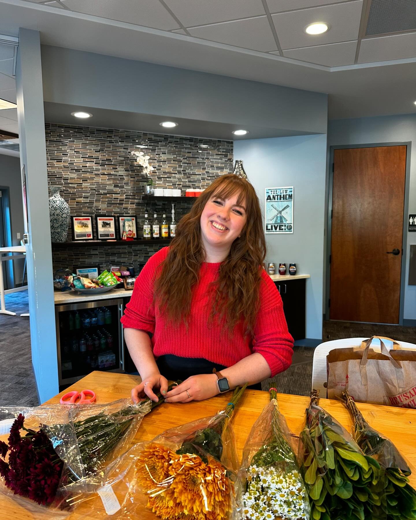 Meet our new hire, Atira Roberts. She brings a lot to the &ldquo;table,&rdquo; including beautiful floral arrangements!