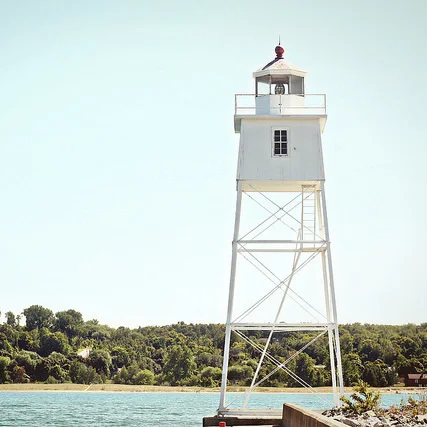 Grand Marais Harbor Range Lights
