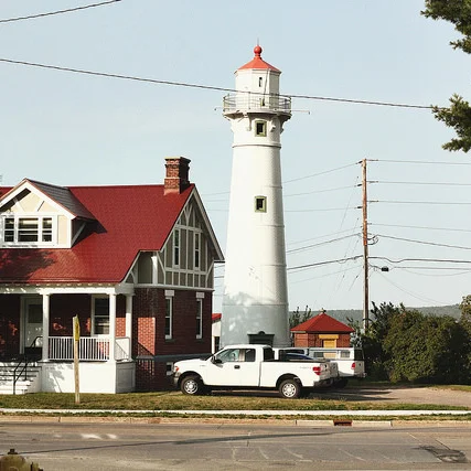 Munising Front and Rear Range Lights