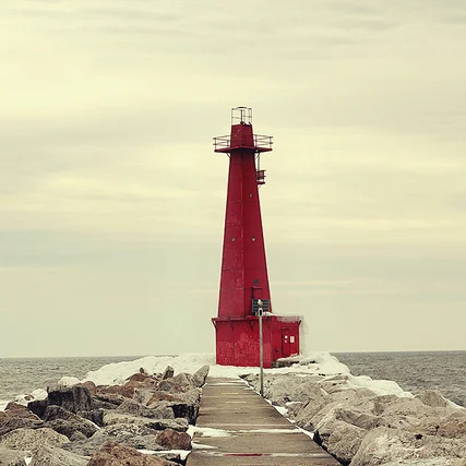 Muskegon Breakwater Light
