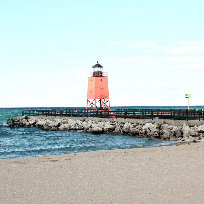 Charlevoix South Pier Light